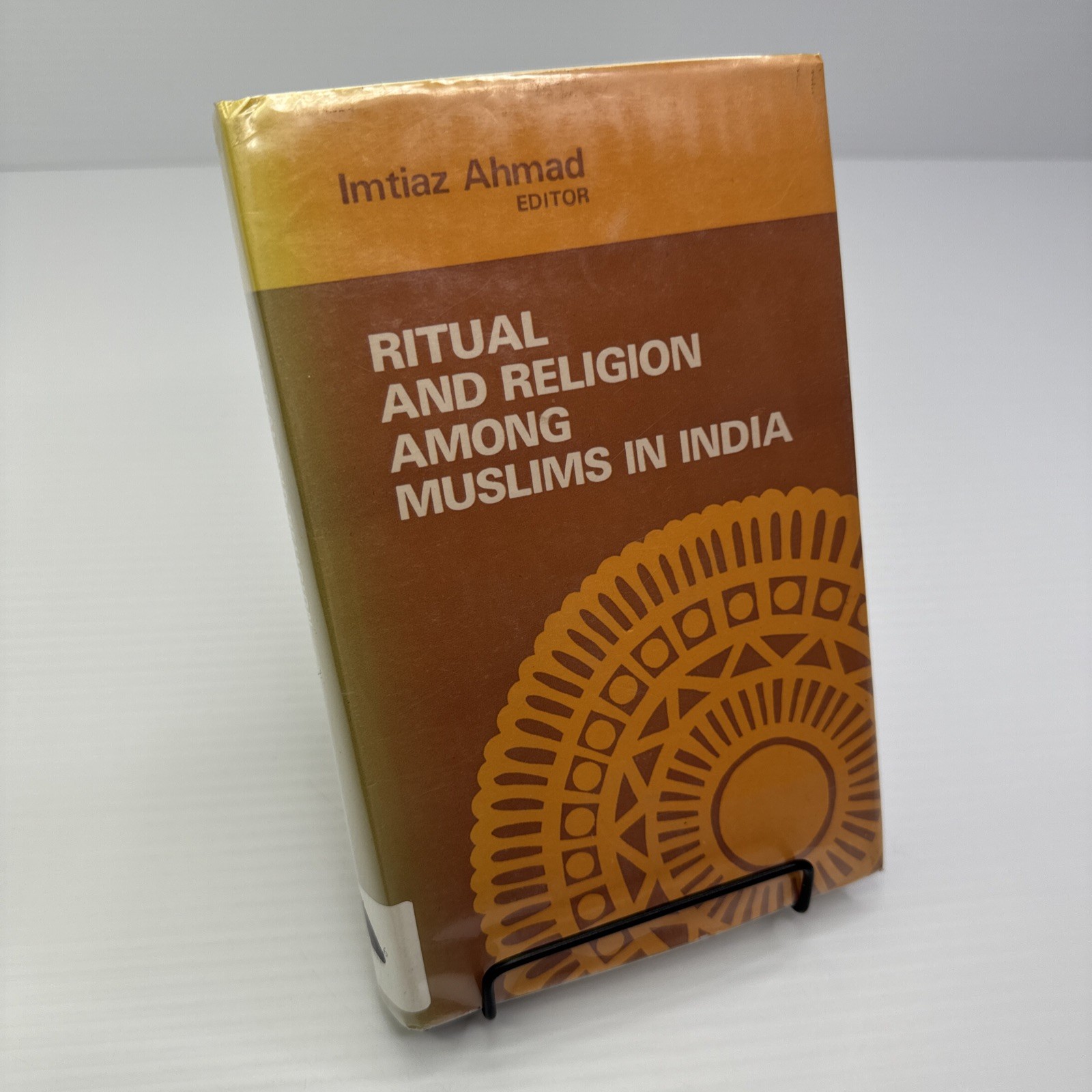 Ritual and Religion Among Muslims in India 1981 Ex-Library HC Essays Islam India