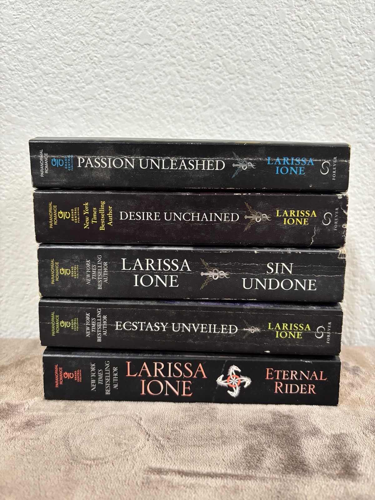 Larissa Ione Book Lot of 4 Demonica Series Plus One Paranormal Romance