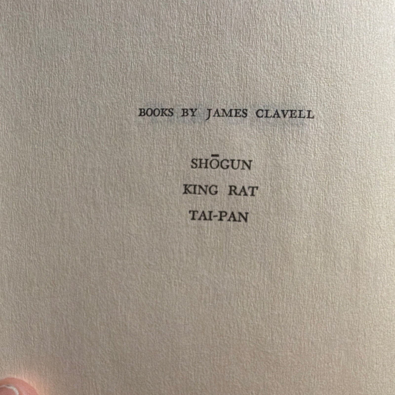 King Rat by James Clavell 1962 1st ed. Hardcover ; WWII Fiction
