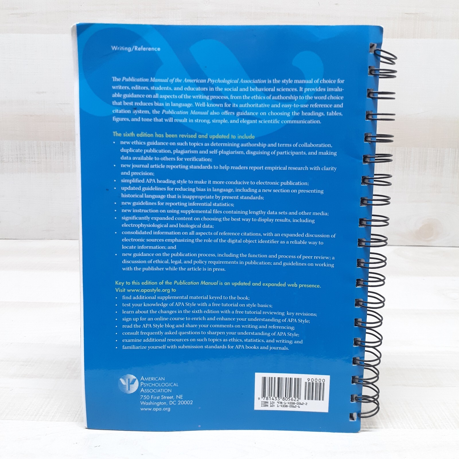 Publication Manual of the American Psychological Association
