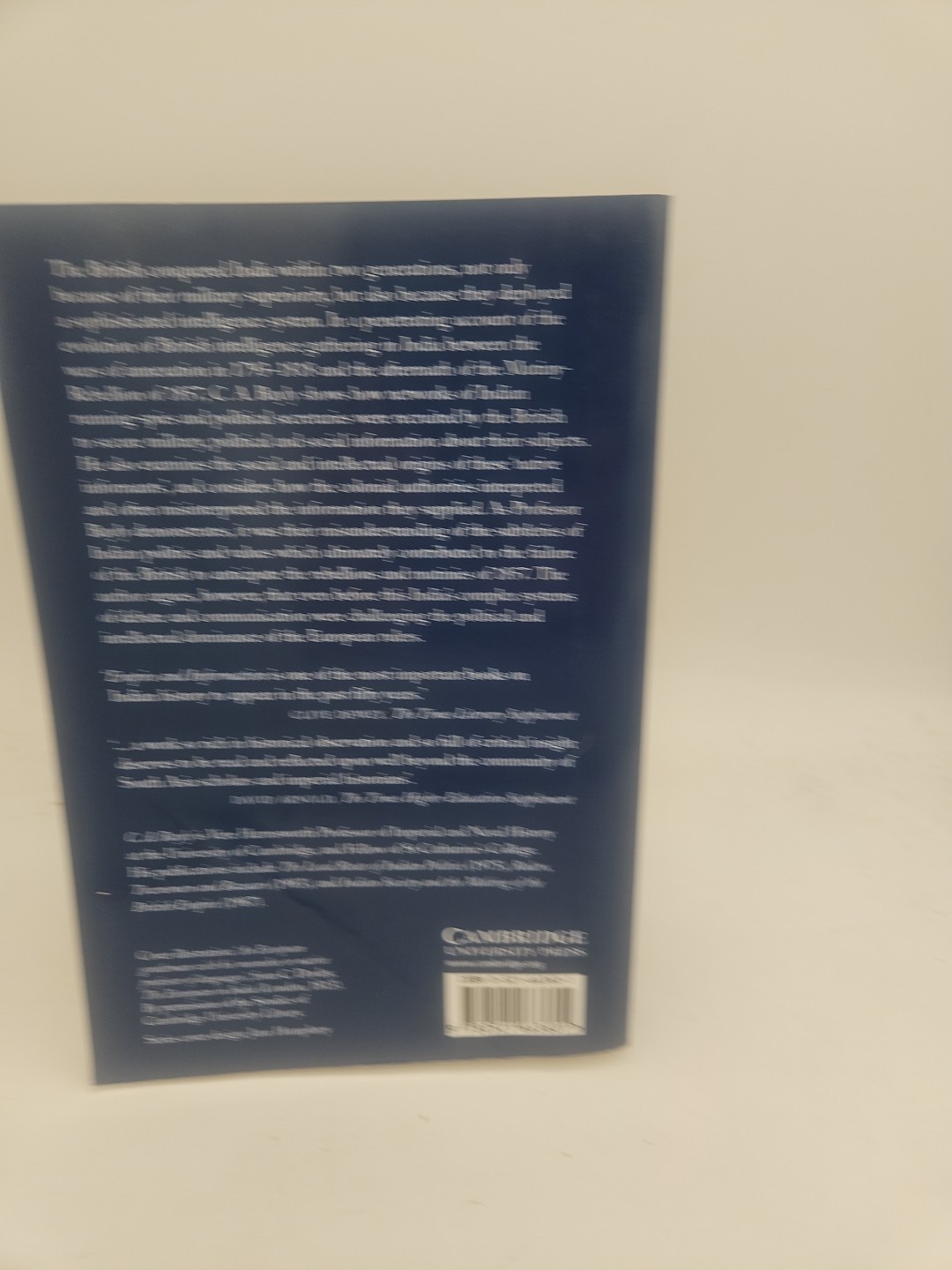 Empire and Information Intelligence Gathering and Social India Trade PB VG R2