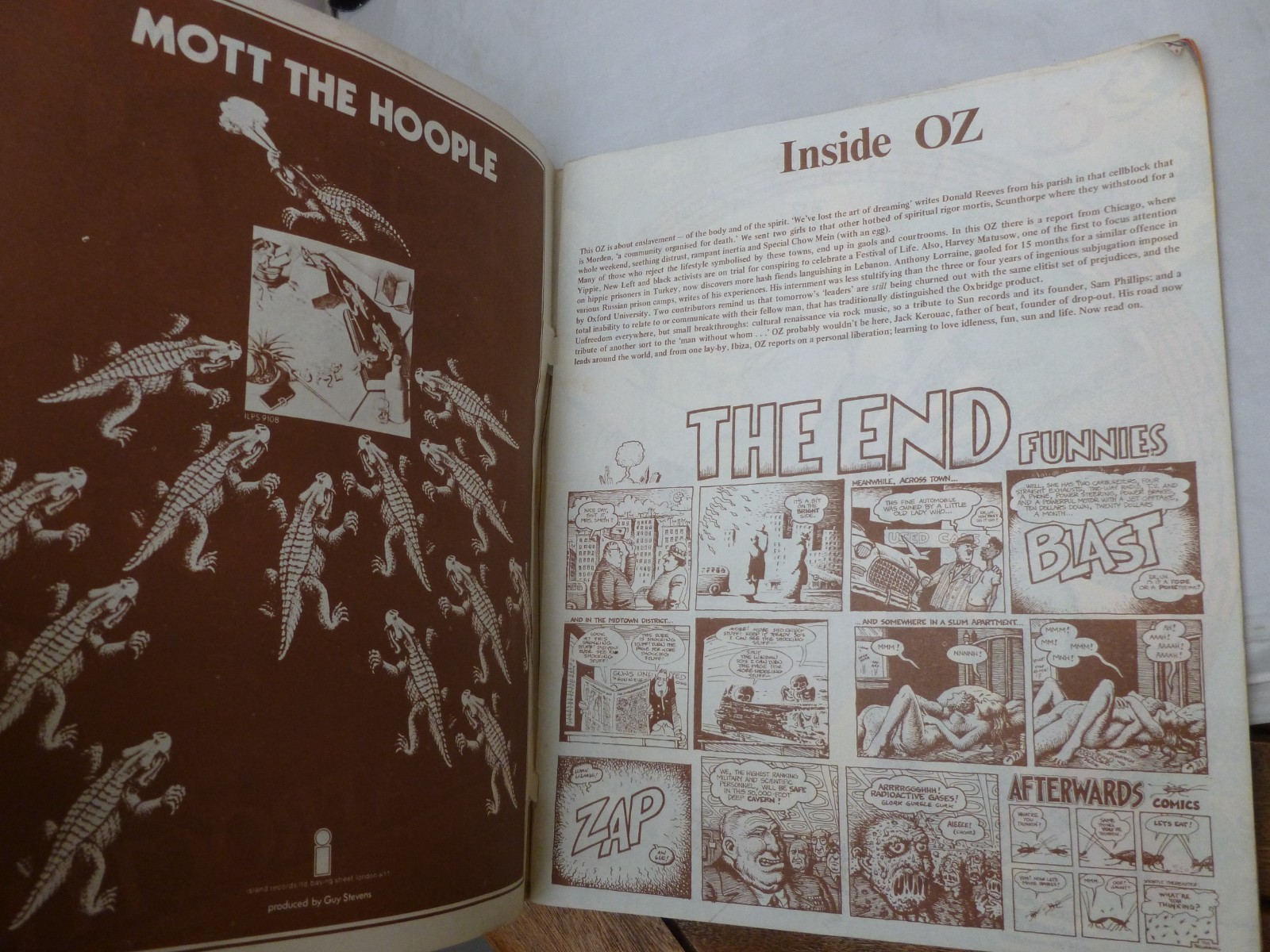 Oz Magazine No. 25 – Hippie Atrocities No. 25 – December 1969