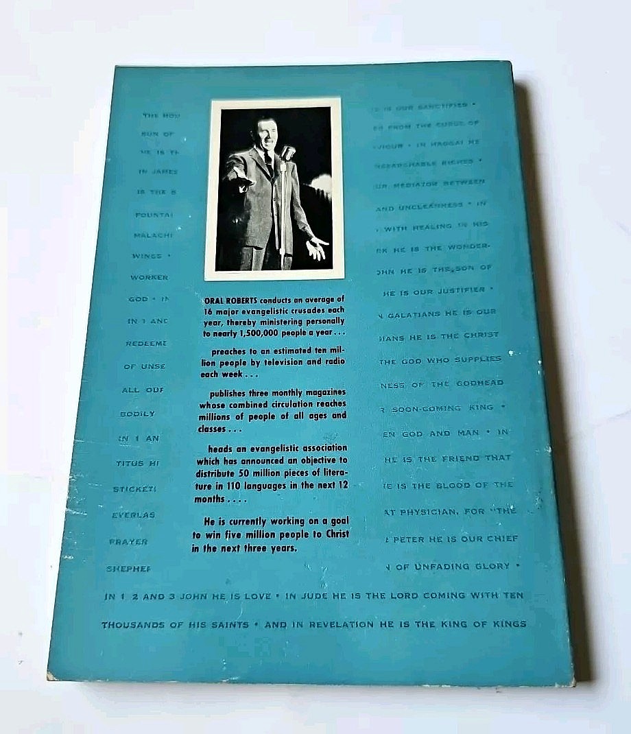 The Fourth Man By Oral Roberts 1960 Revised Edition Trade Paperback Book