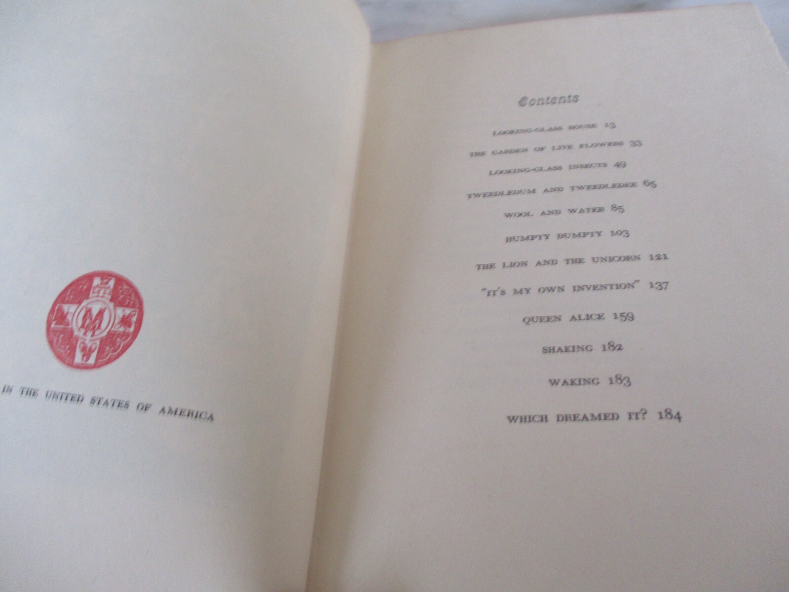 Through the Looking-Glass Lewis Carroll Junior Deluxe Editions HC Book
