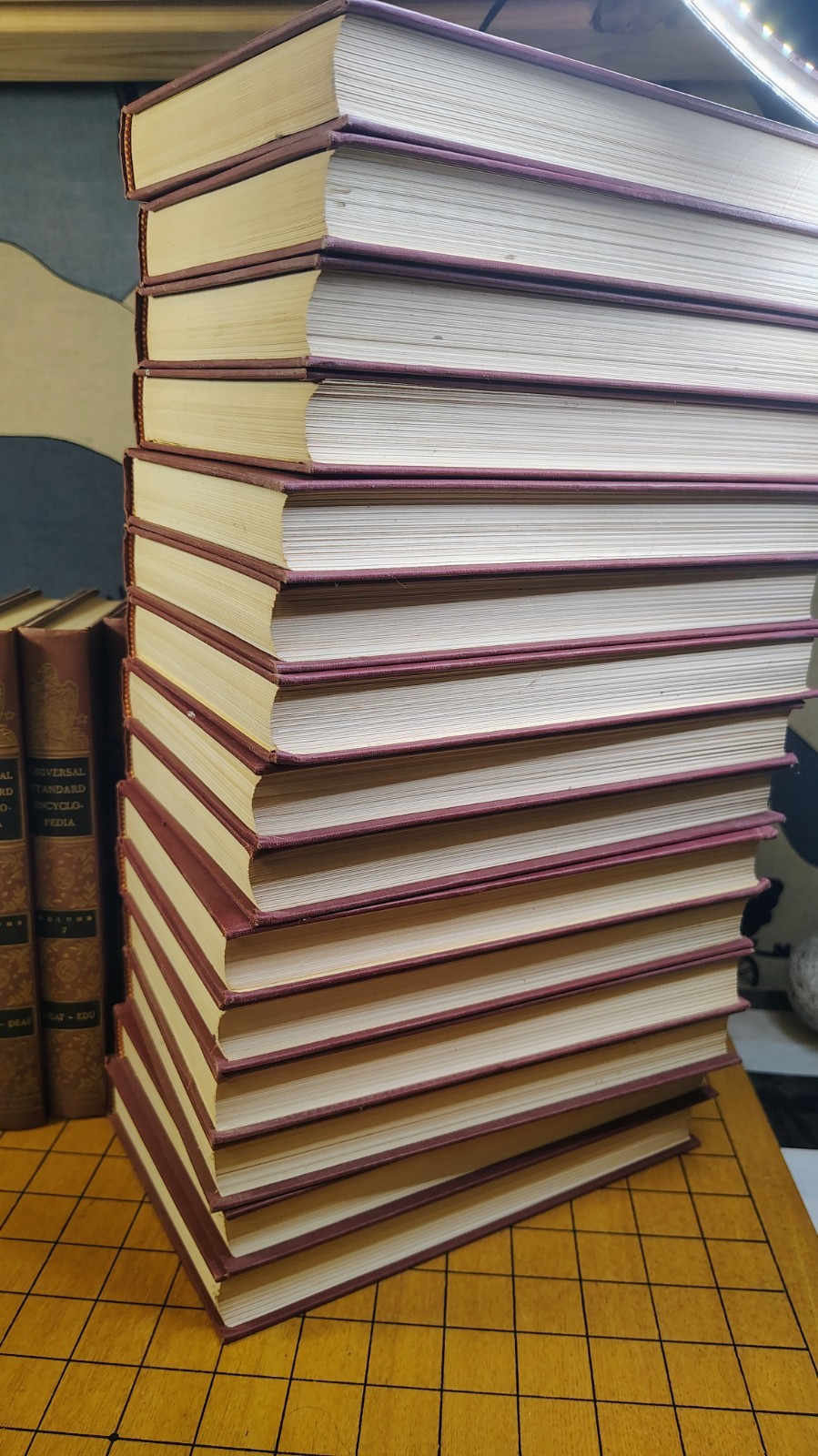 Universal Standard Encyclopedia Complete Set 25 +3 Volumes Illustrated 1954 1955