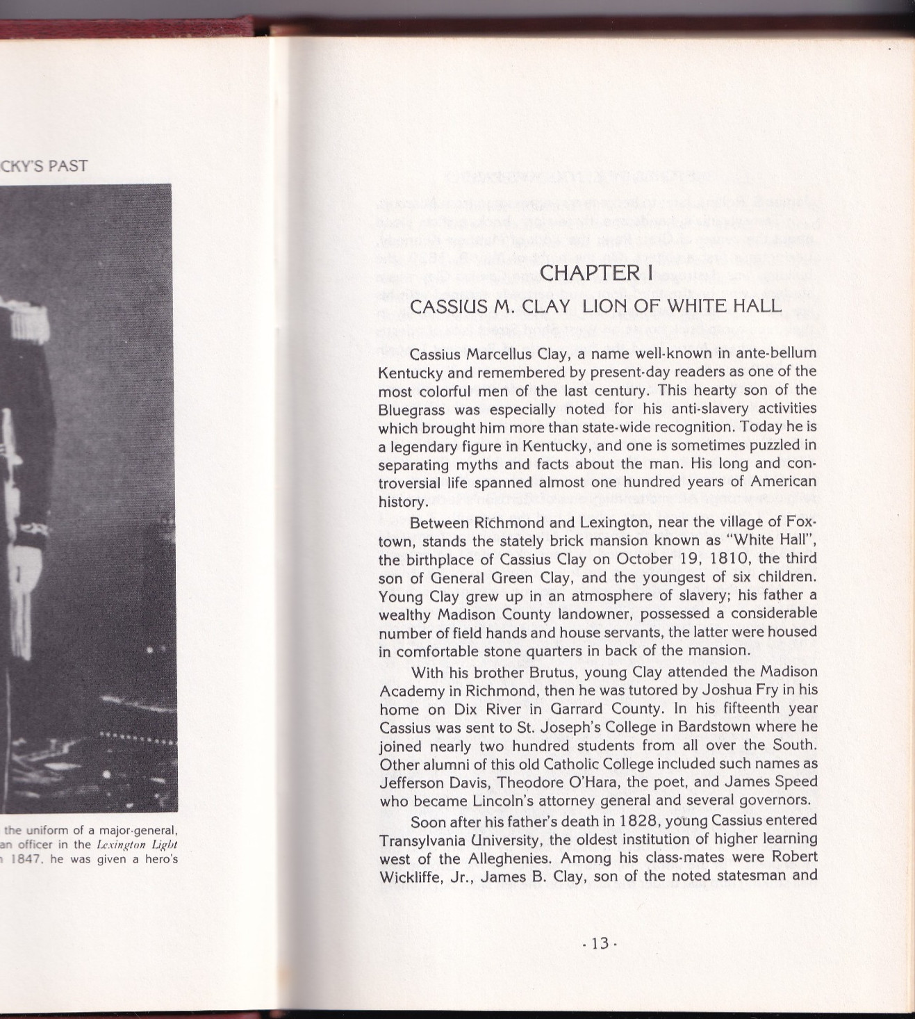 Sketches of Kentucky’s Past (HB, 1979, signed, 254 pages) by J. Winston, Jr.