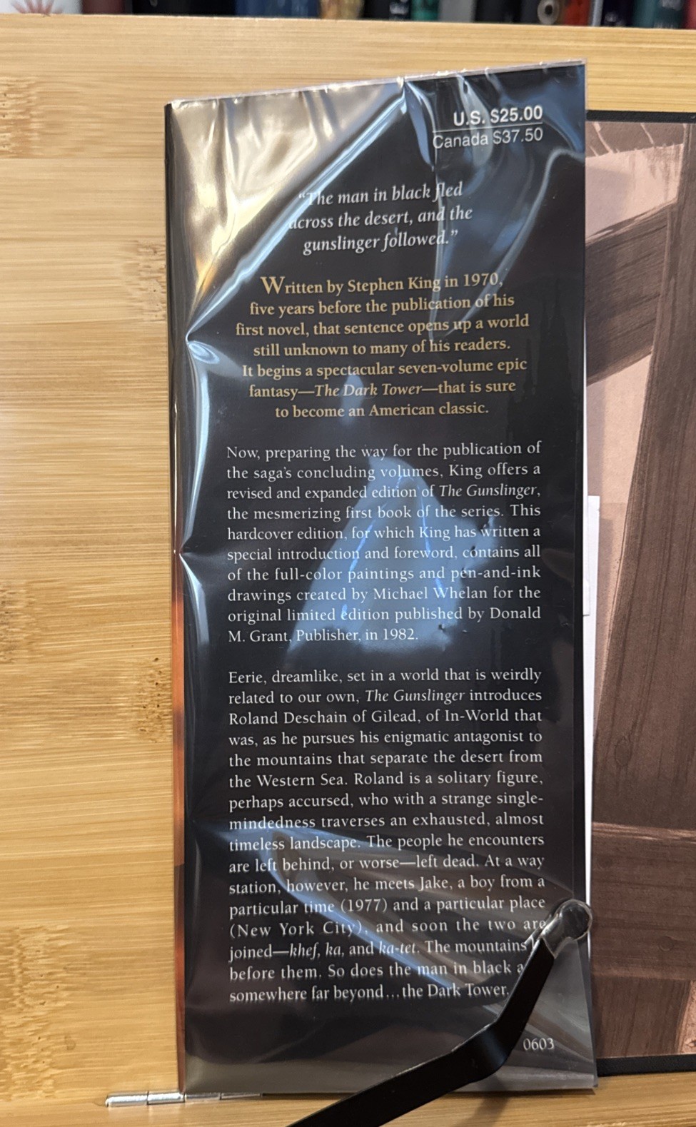 The Gunslinger The Dark Tower I – Stephen King (Hardcover) Viking 1st Print, VG+