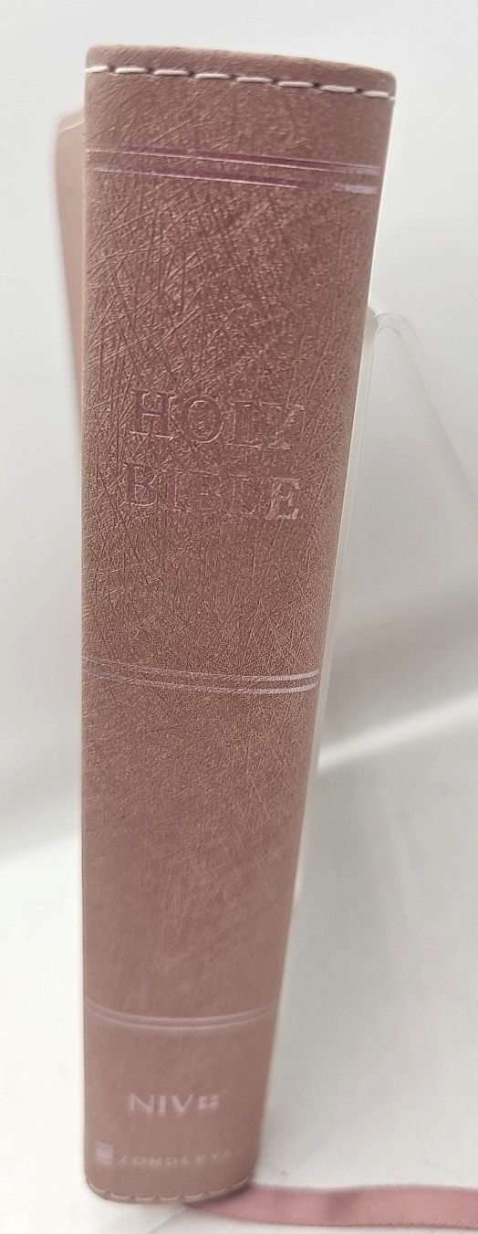 NIV Compact Bible Red Letter Comfort Print Pink 2022 Zondervan 8.5 Print Size