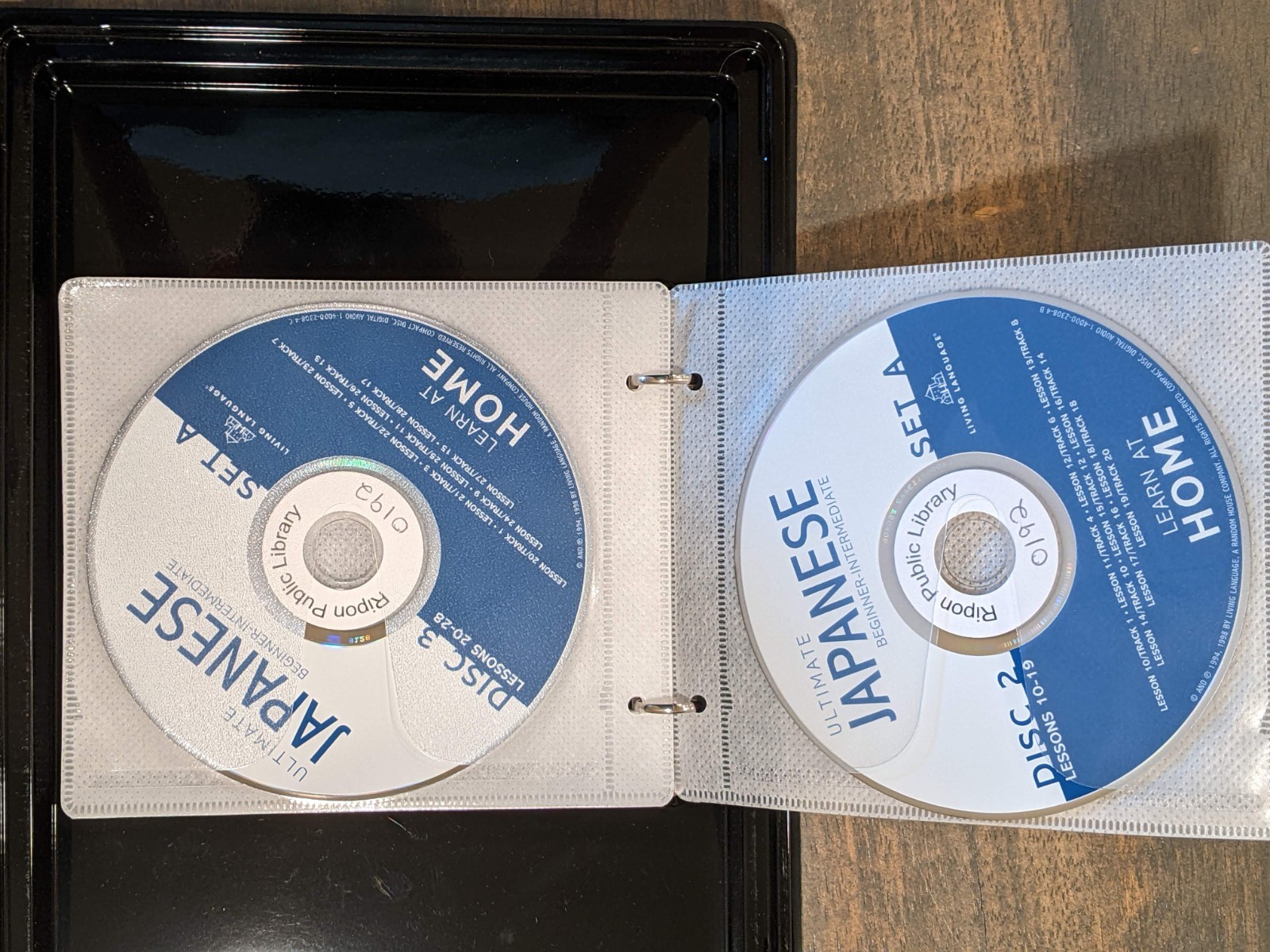 Ultimate Japanese Beginner Intermediate 7 CD Book Living Language Missing 1 Disc