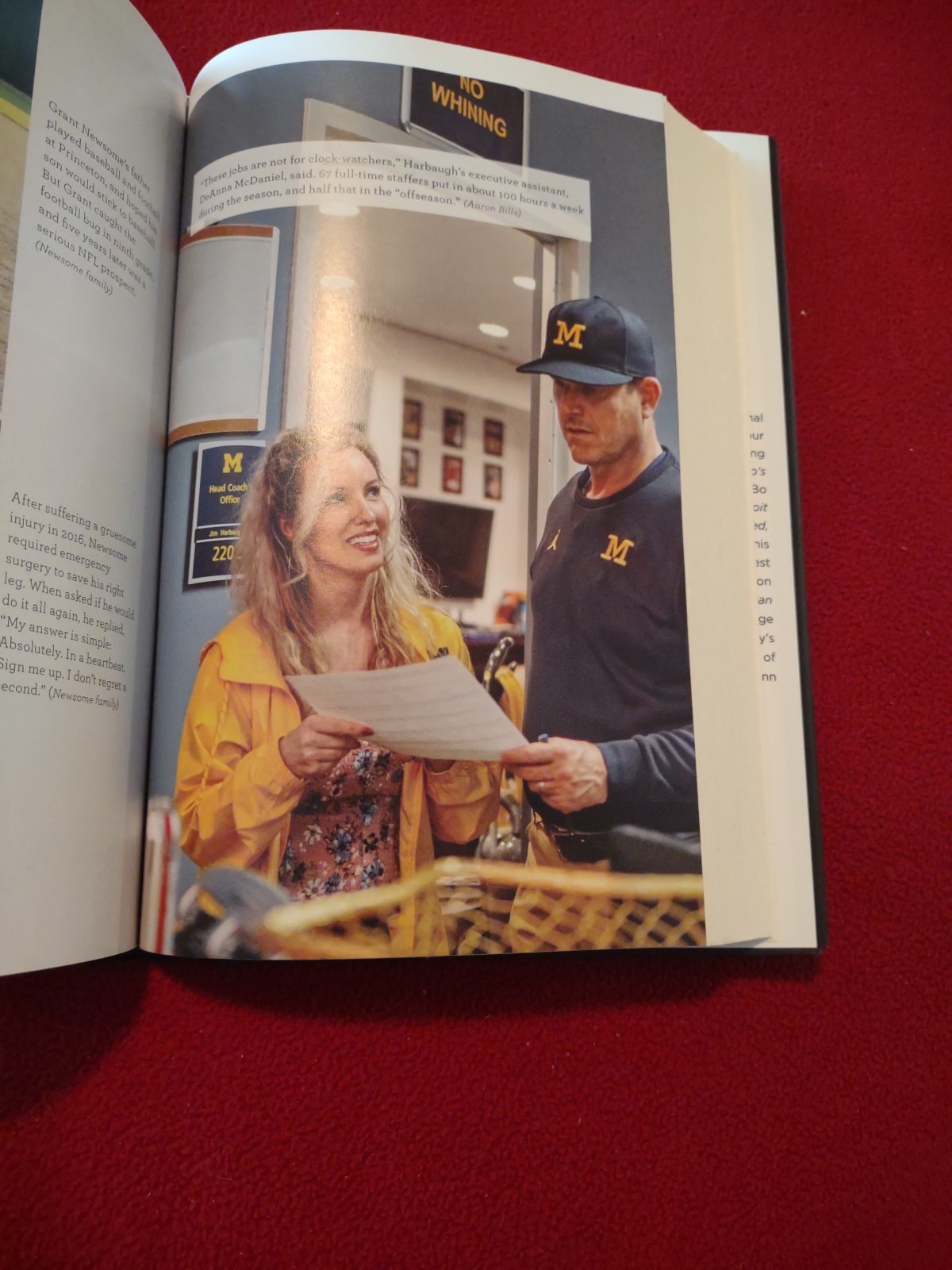 OVERTIME By John U. Bacon *NEW* AUTOGRAPHED Signed Edition Harbaugh & Wolverines