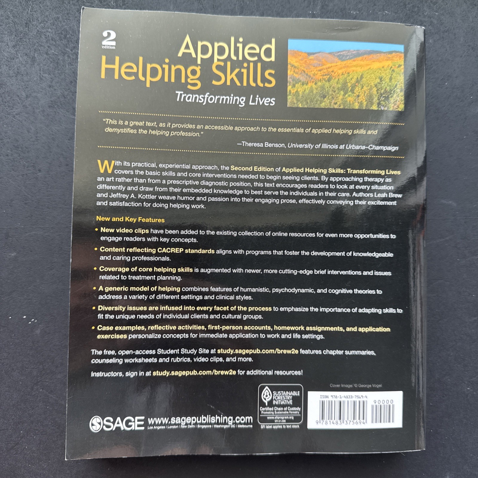 Applied Helping Skills : Transforming Lives by Jeffrey A. Kottler and Leah M….