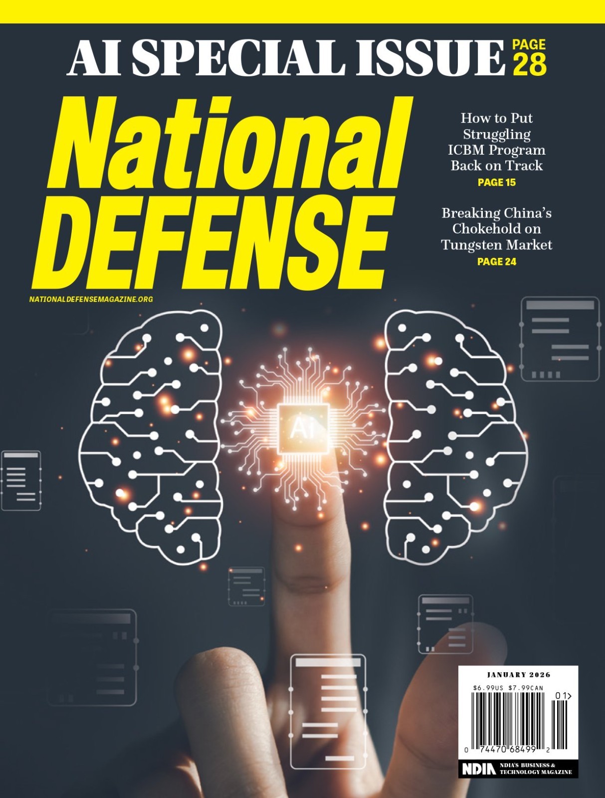 NATIONAL DEFENSE MAGAZINE | JAN 2026 | AI SPECIAL ISSUE