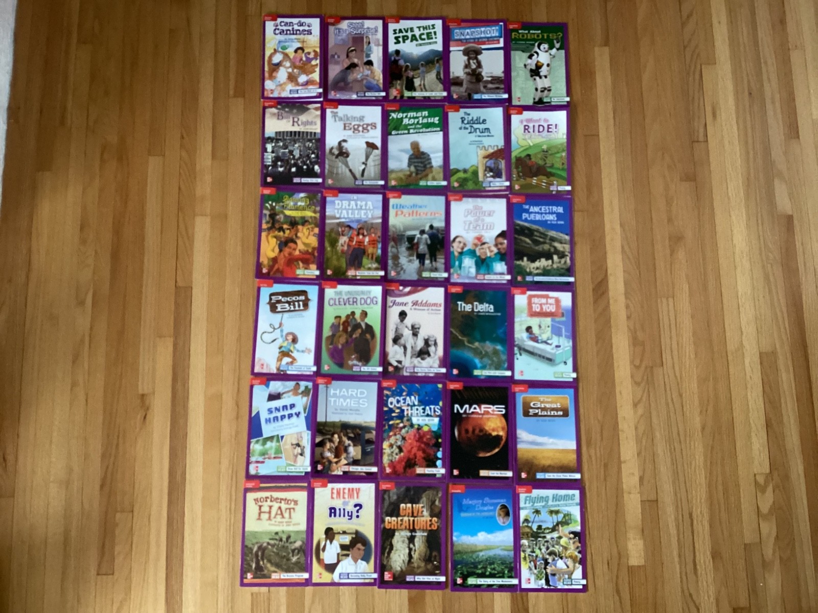 MCGRAW HILL WONDERS LEVELED READERS / GRADE 5 / ELL / 30 BOOKS