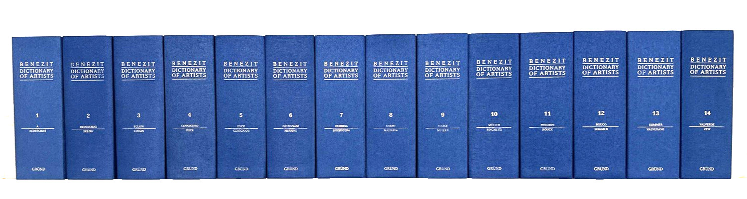 Benezit Dictionary of Artists Complete Set Vol. 1 – 14 (2006, HC) *EXCELLENT*