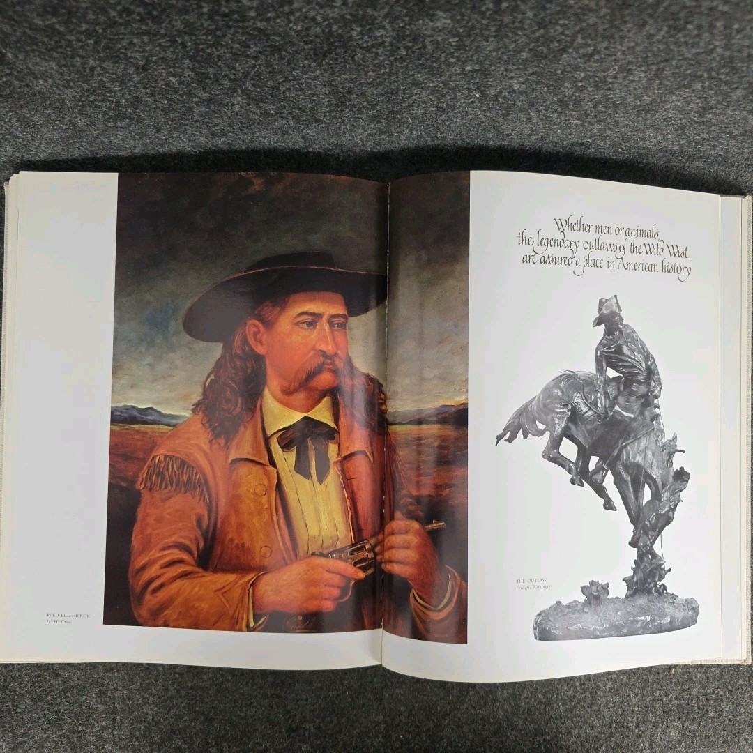 THE ART OF THE OLD WEST by Paul Rossi & David Hunt Hard Cover Book 1971