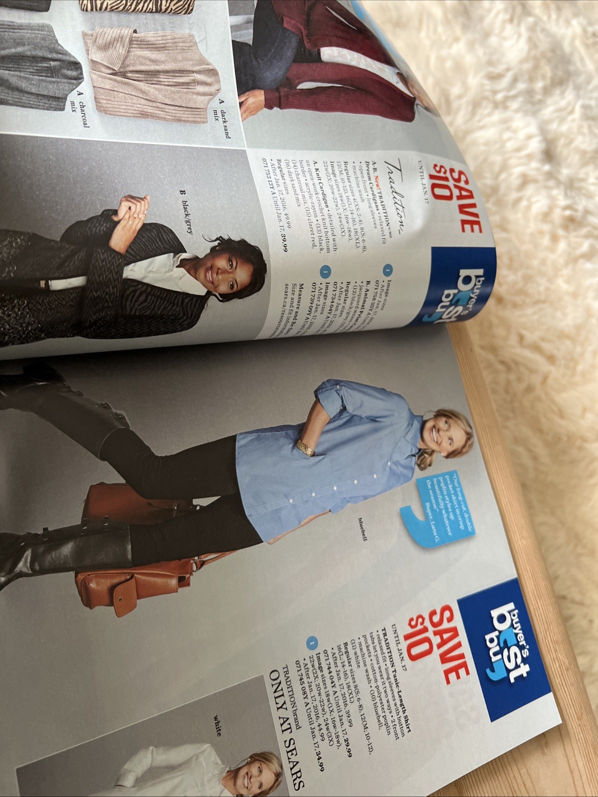 Vintage Sears 2015 Buyer’s Best Buy Sale Catalog Fashion Electronics Clothing
