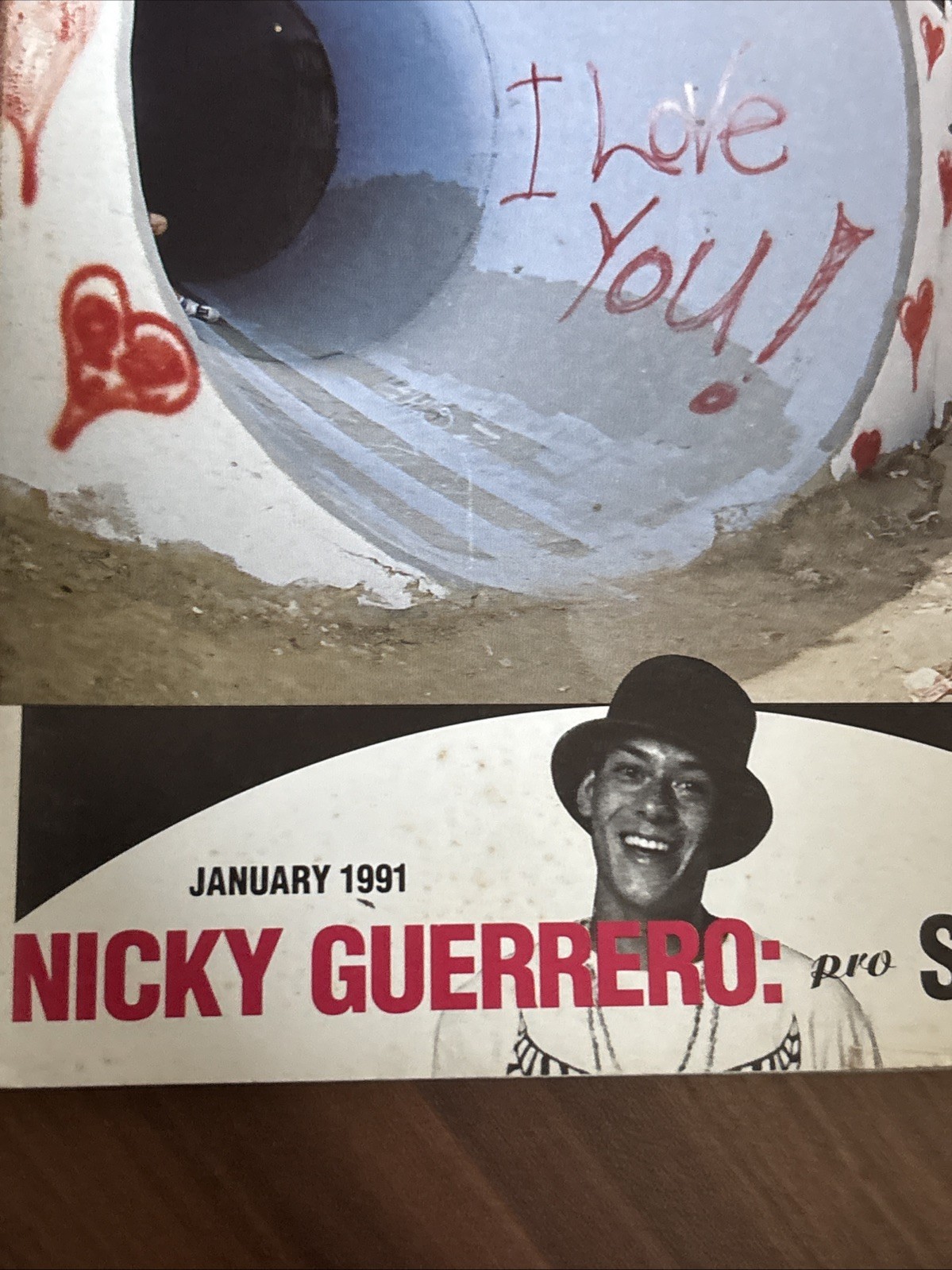 Transworld Skateboarding Magazine January 1991 Nicky Guerrero Vintage