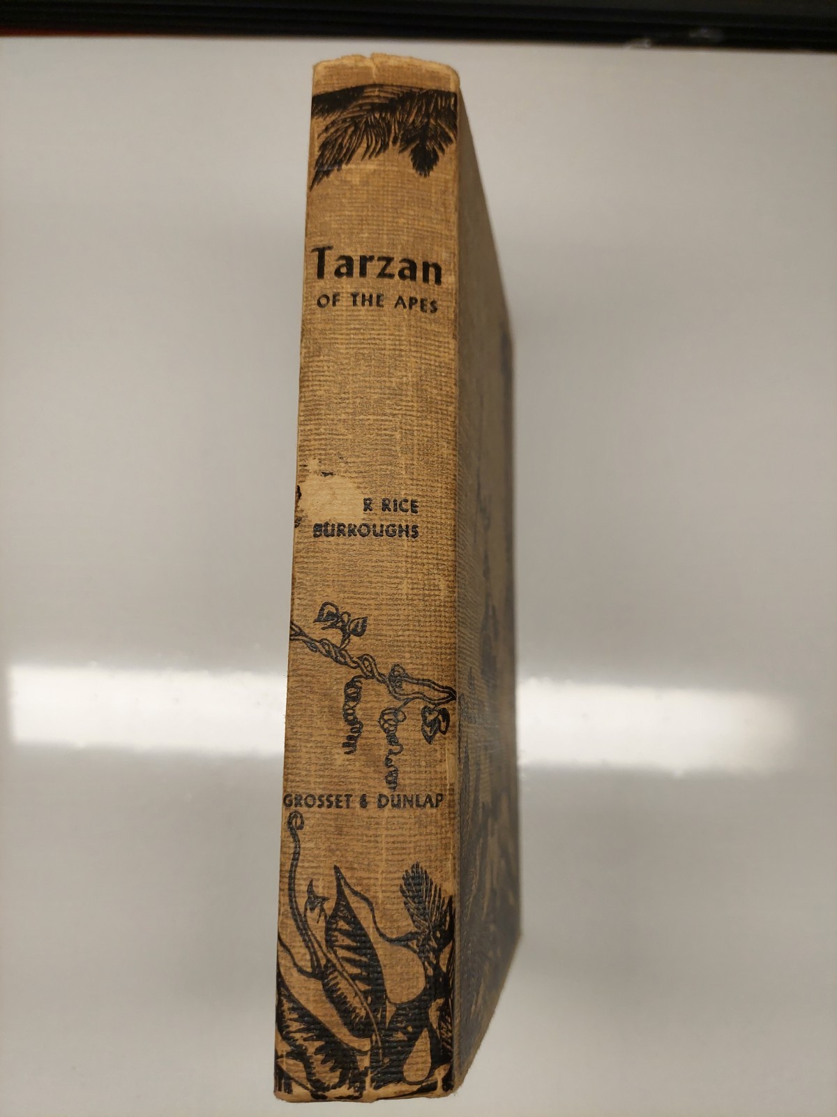 Lot of 10 Vintage Tarzan Books Edgar Rice Burroughs 1915-50s Old Hard Cover