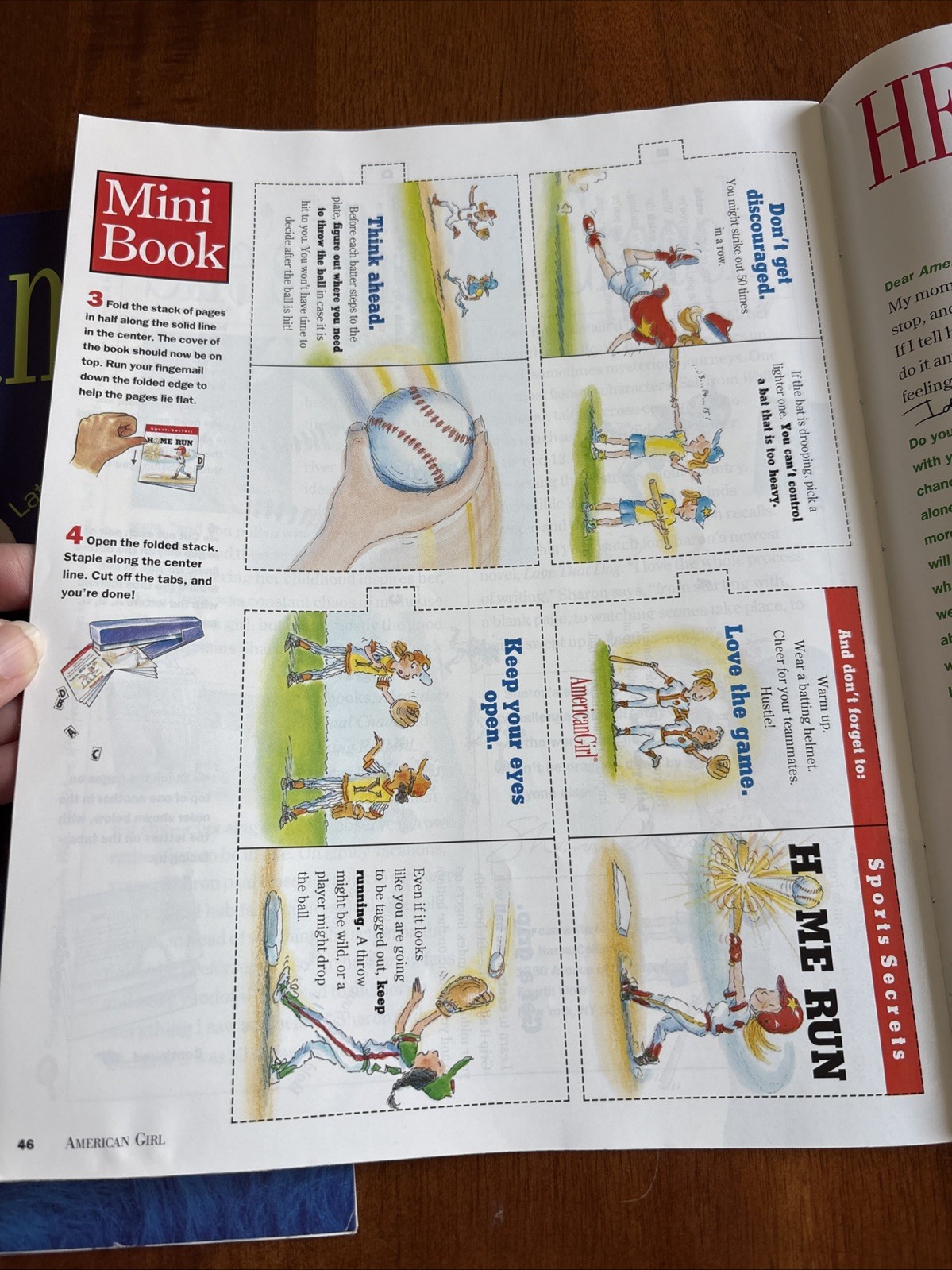 American Girl Magazines January/February March/April 2001 No Paper Dolls