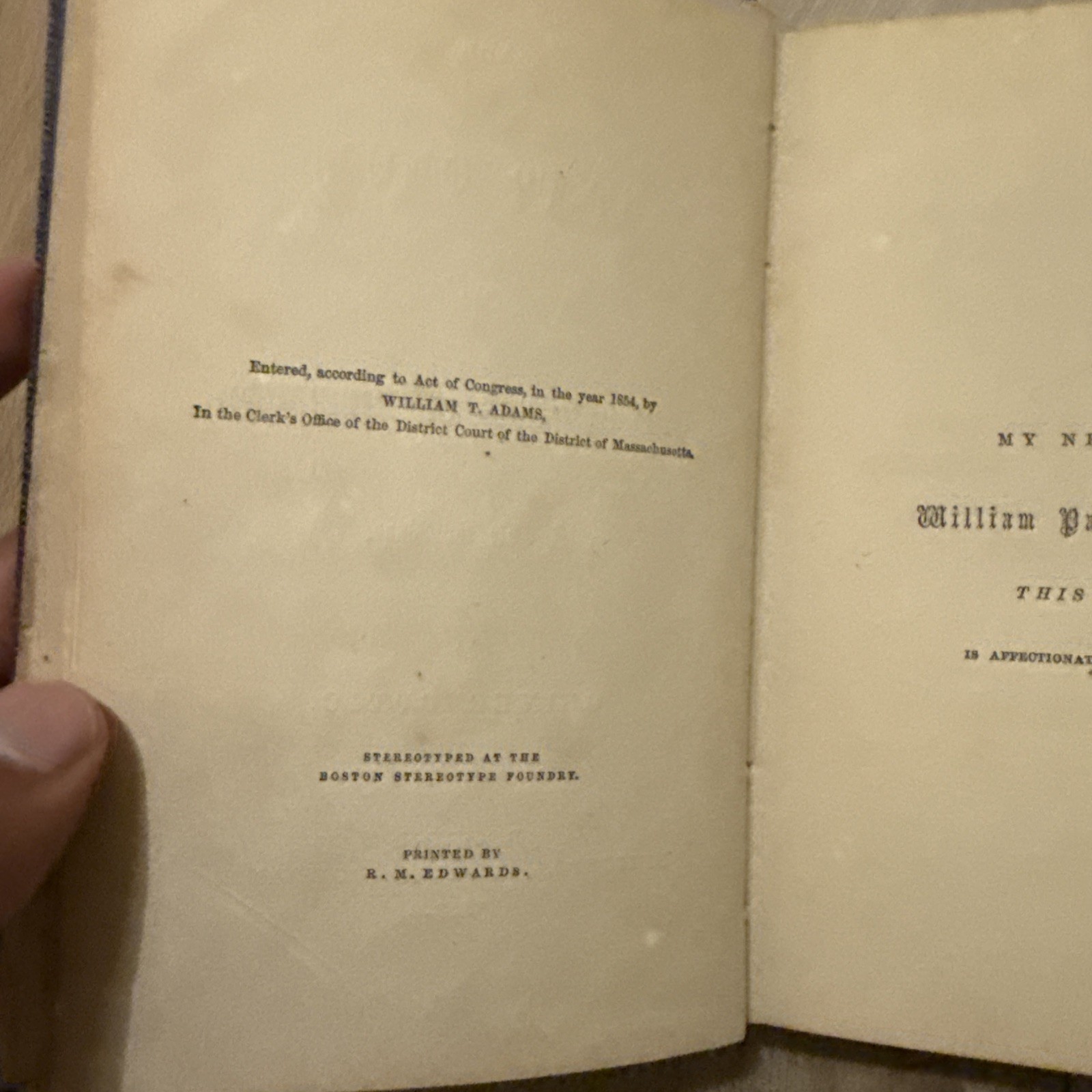 Oliver Optic THE BOAT CLUB Lee and Shepard First Edition 1859 NICE Boys Book
