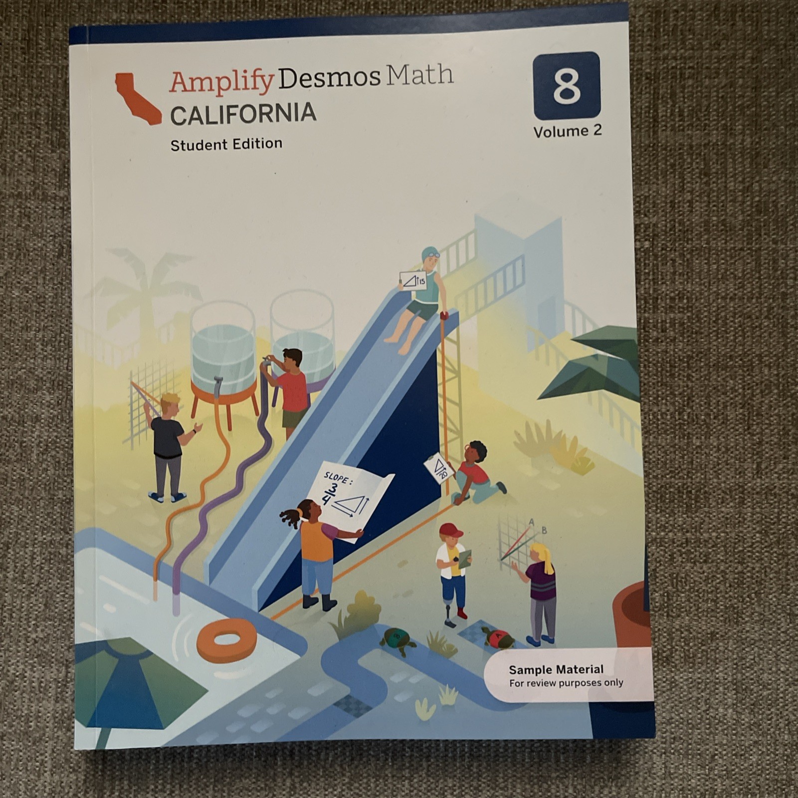 13) Amplify Desmos Math California Student Edition: 8 Volume 2