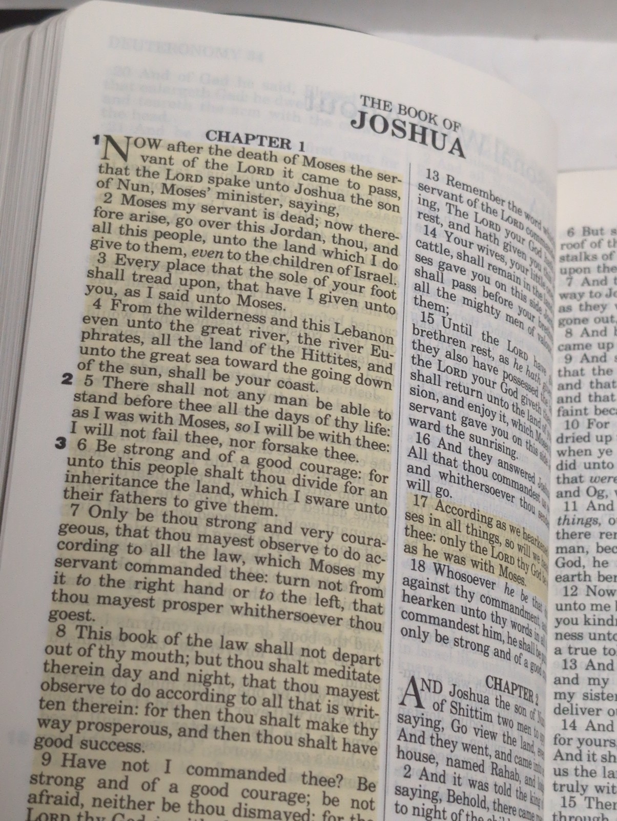 Holy Bible with personal commentary by Oral Roberts 1981 Genuine Leather Concord