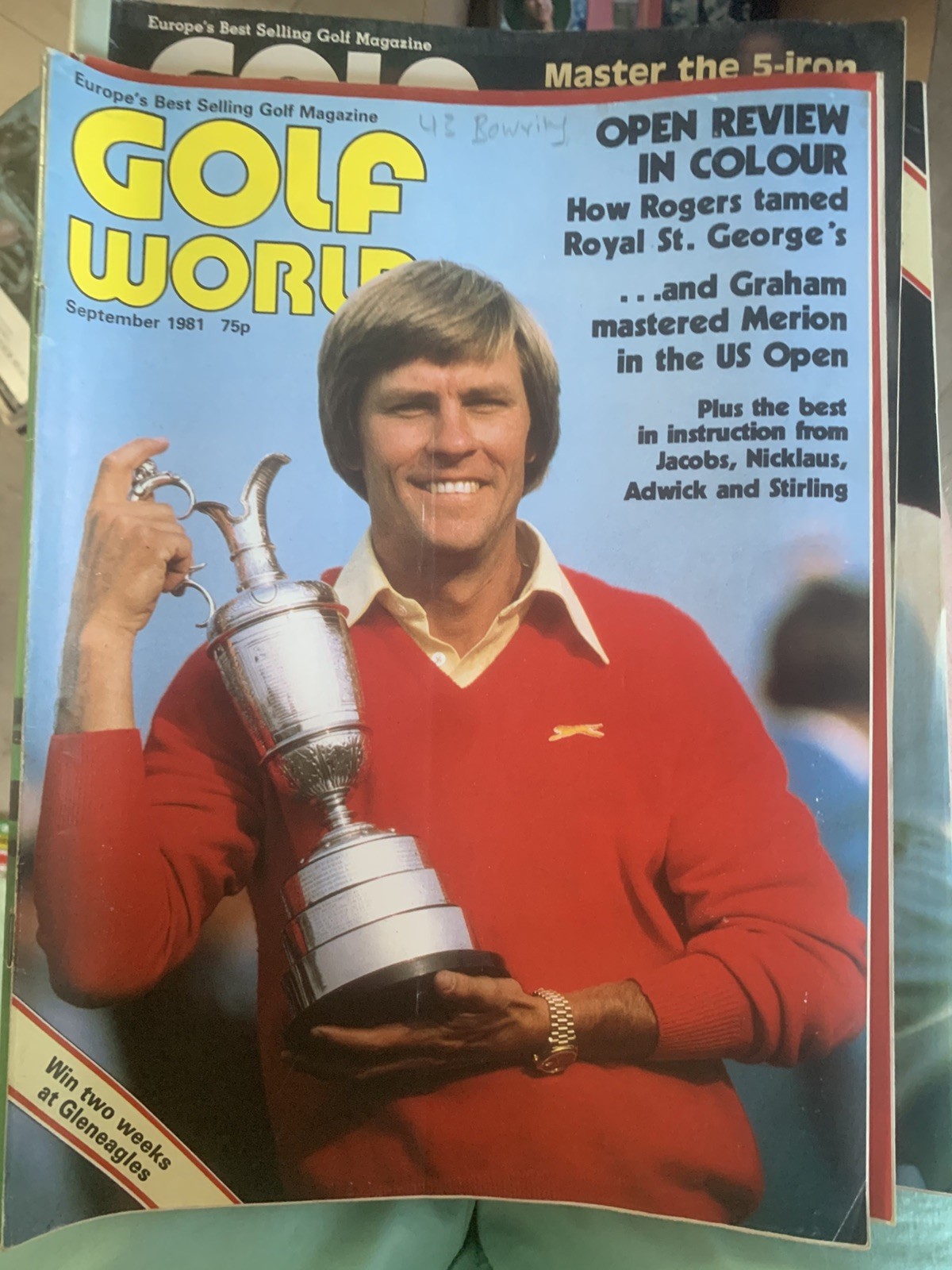 21 Vintage Golf World magazines 1981-82