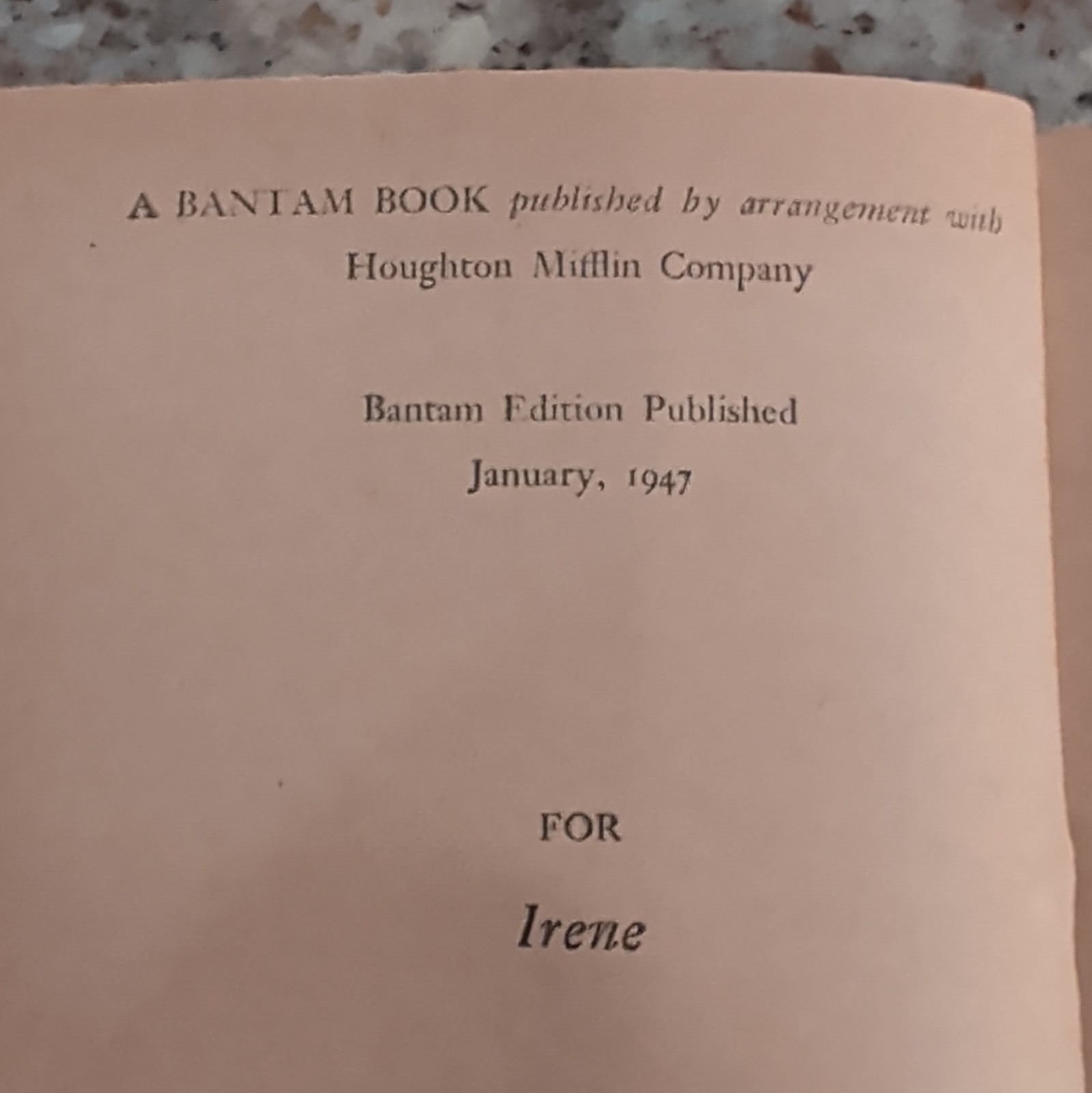 Pistol Passport by Eugene Cunningham (Vintage PB) – Bantam Books #77 (1947)