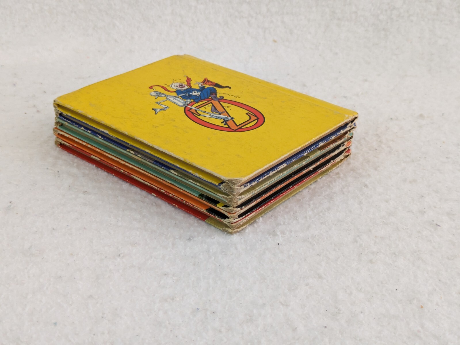 Lot of 5 WIZARD OF OZ JUNIOR EDITIONS L. Frank Baum Rand McNally 1939
