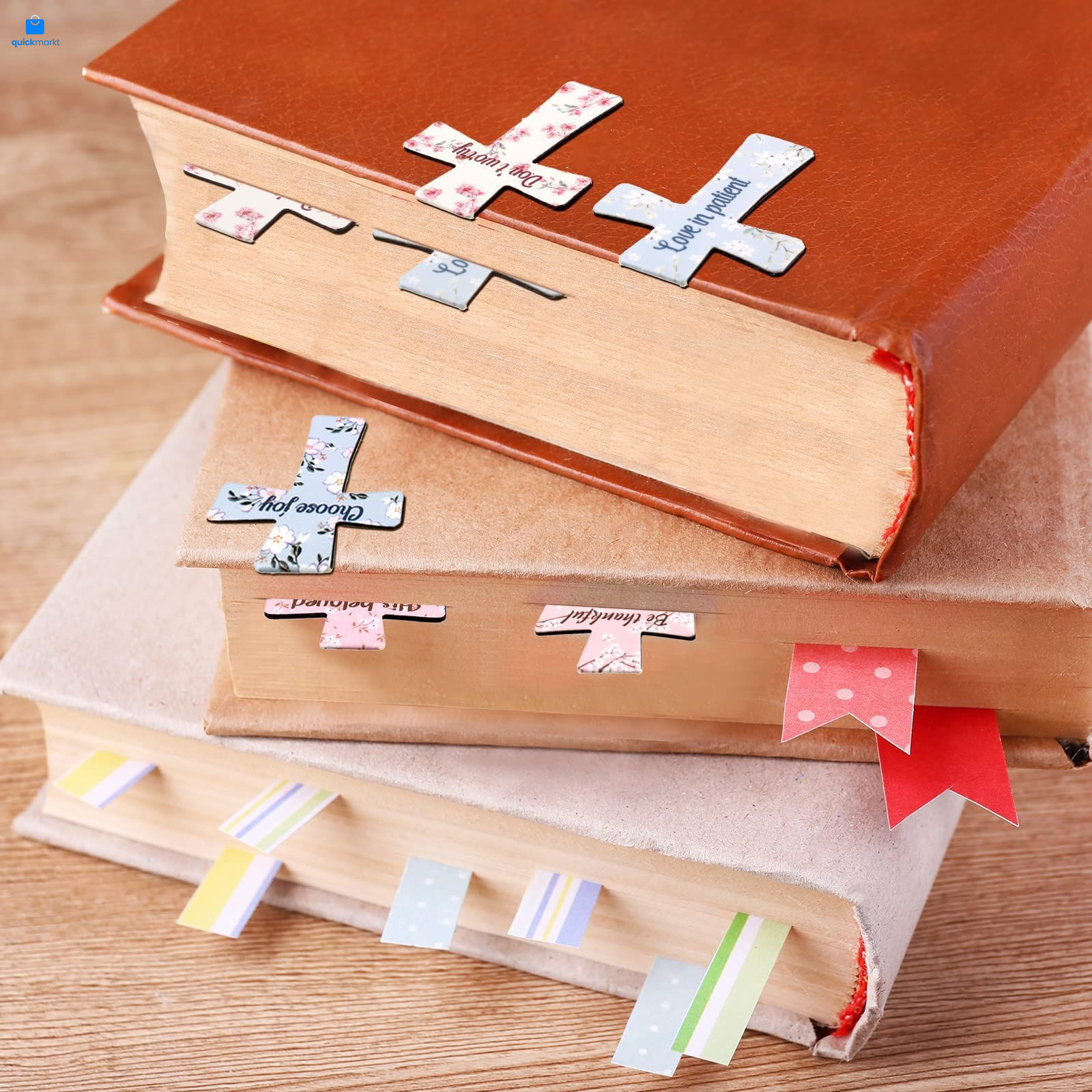 48 Pcs Magnetic Cross approx. 10 x 4 cm/ 3.9 x 1.57 inches, Multicolor
