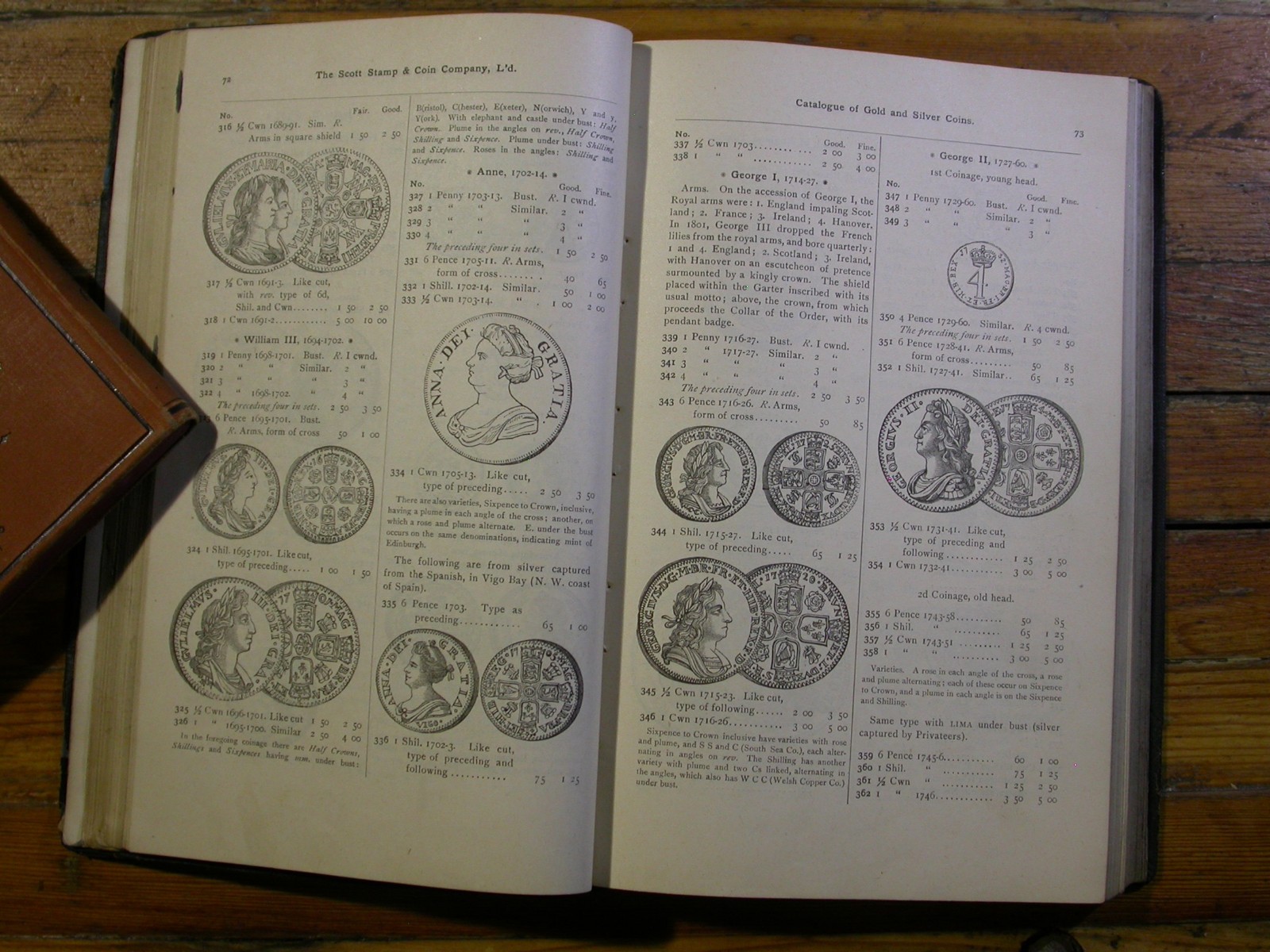 1893 Standard Coin Catalog Silver and Gold Illustrated 27th Edition