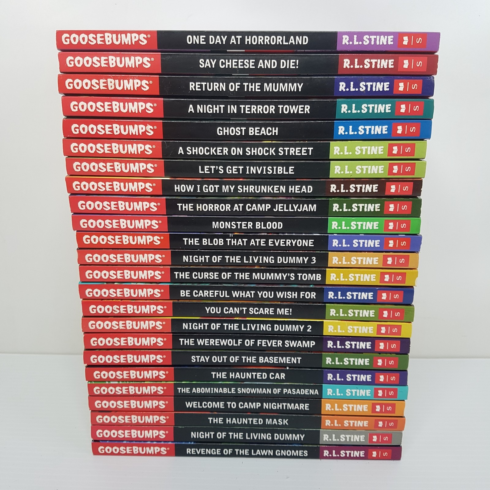 Goosebumps Monster Collection by R.L Stine Paperback 24 Books. Oz Seller