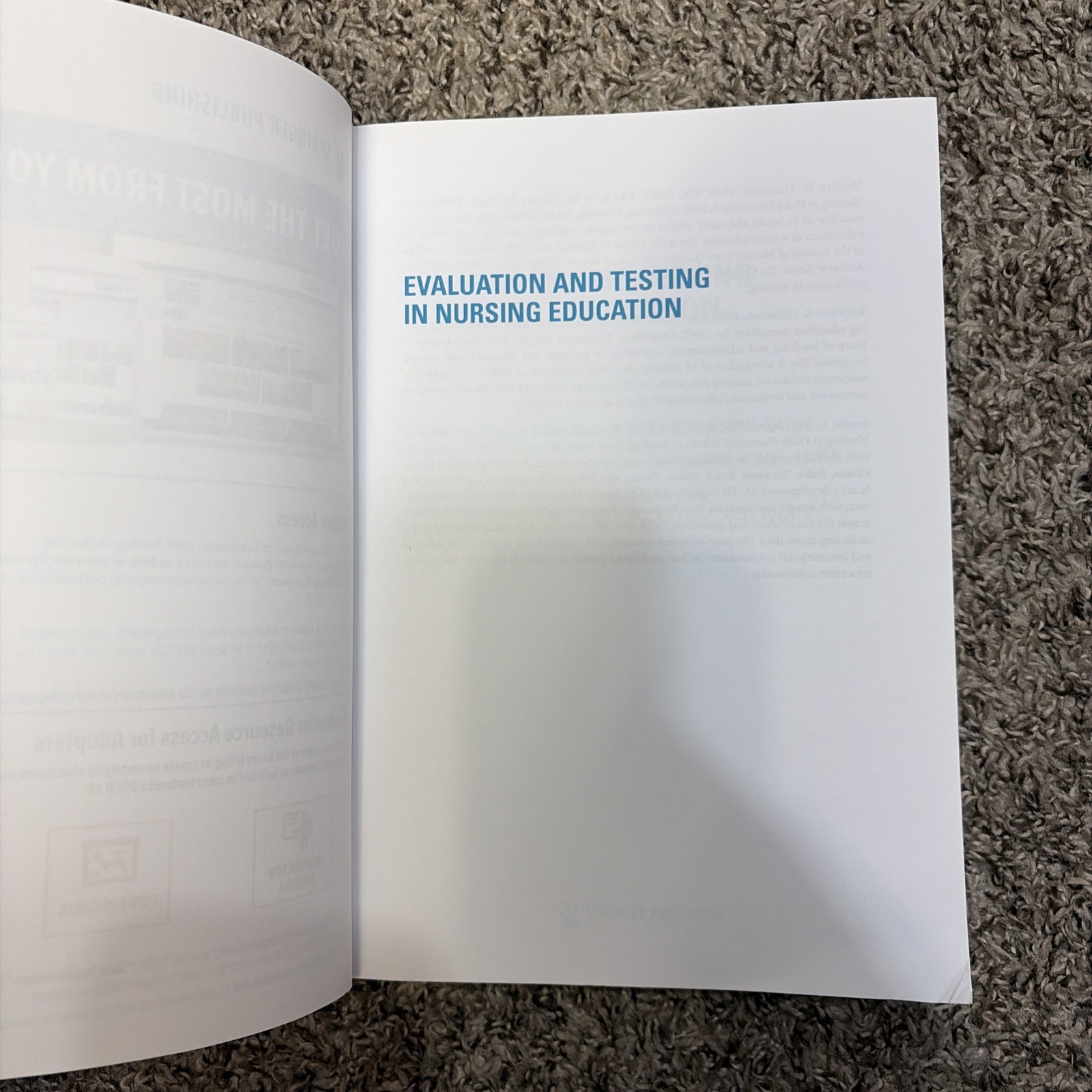 Evaluation and Testing in Nursing Education by Marilyn Oermann, 7 Ed, Paperback