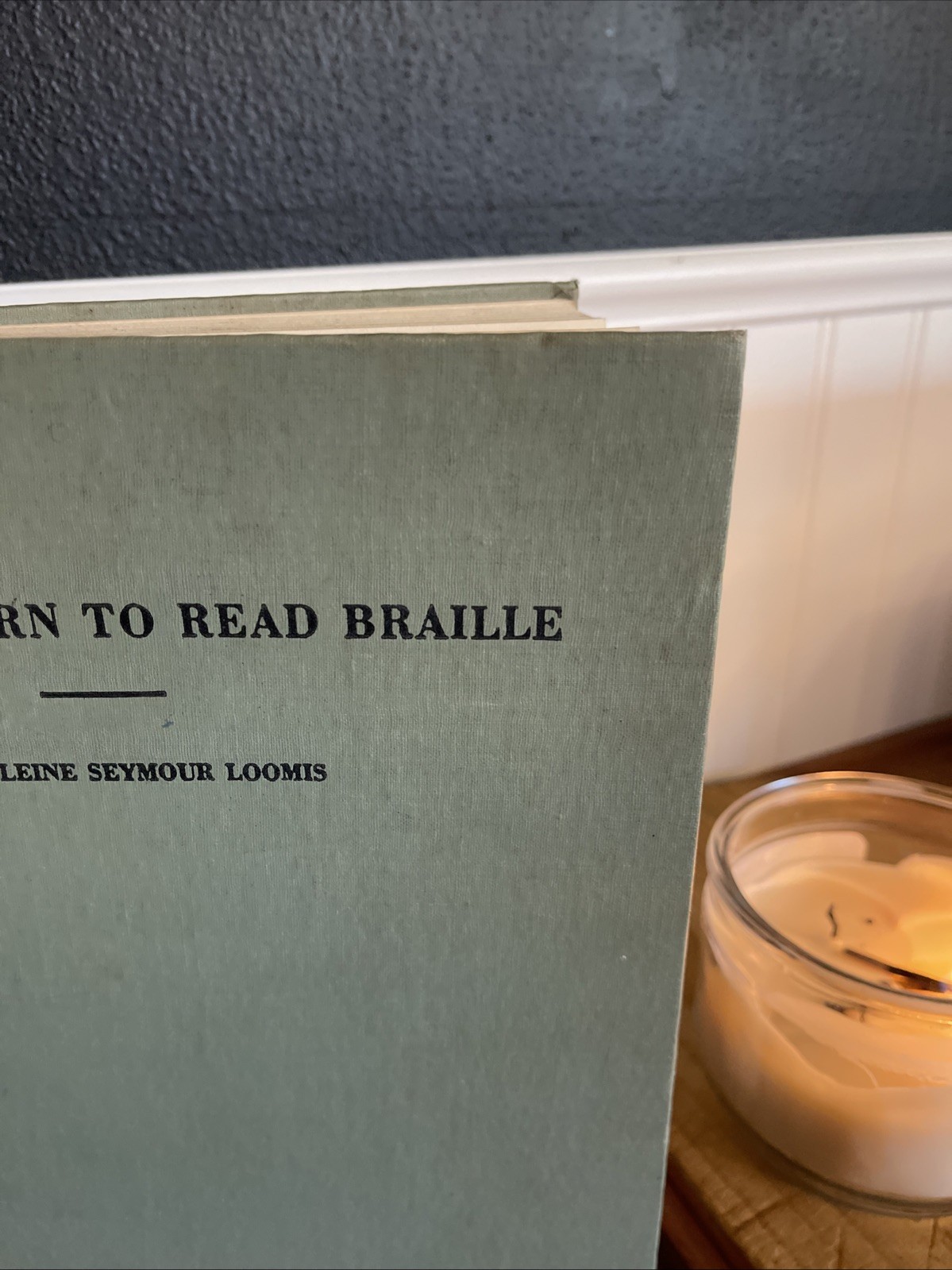 You Can Learn to Read Braille by Madeleine Seymour Loomis 1939 Second Edition
