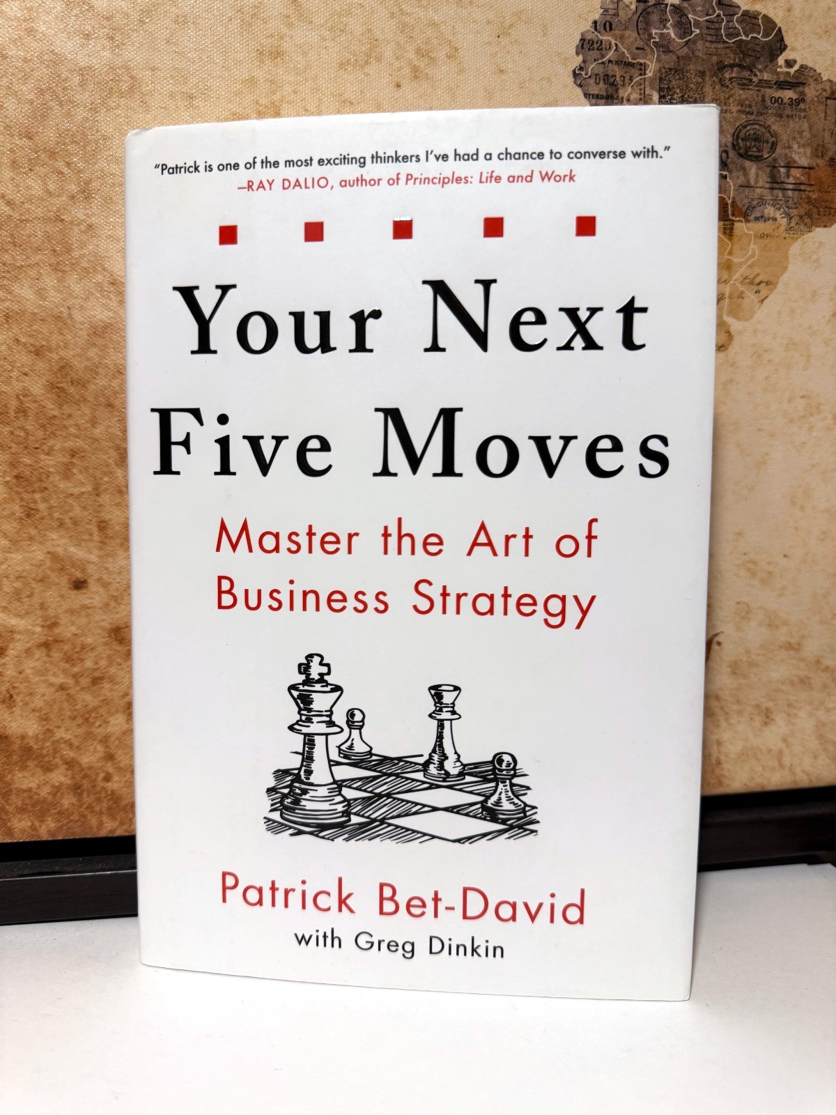 Your Next Five Moves HAND SIGNED by Patrick Bet-David! PBD Podcast! Autograph!