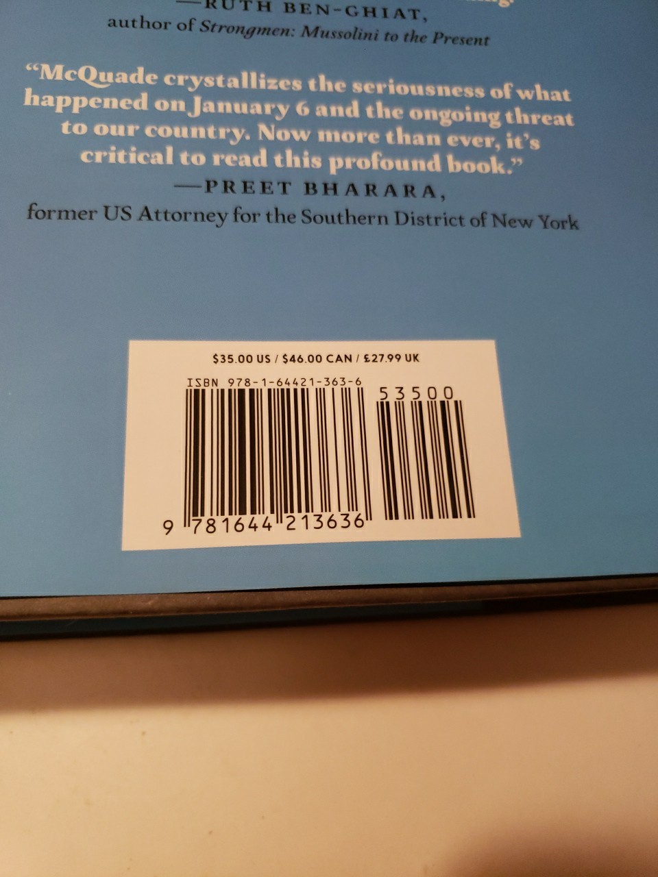 Attack from Within: How Disinformation Is Sabotaging by Barbara McQuade SIGNED