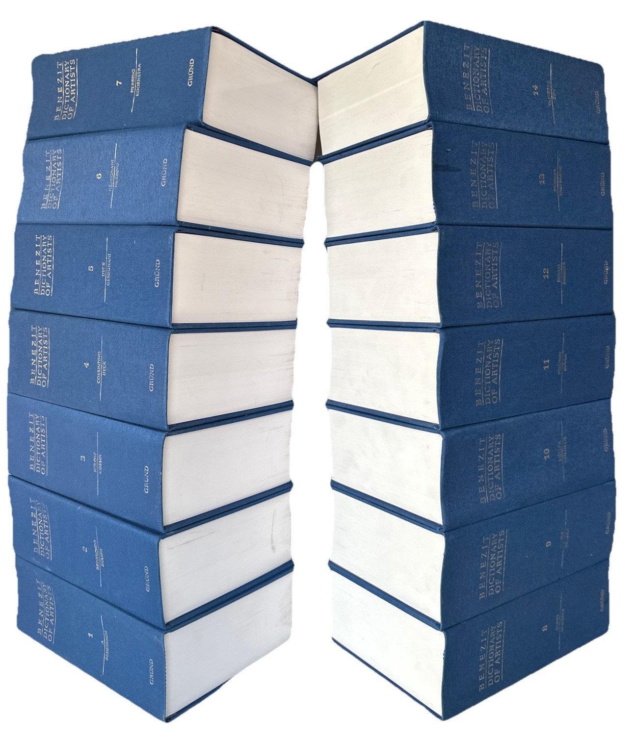 Benezit Dictionary of Artists Complete Set Vol. 1 – 14 (2006, HC) *EXCELLENT*