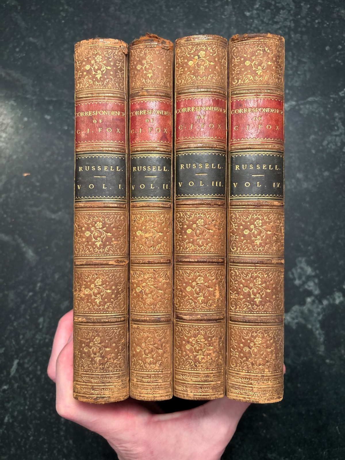 Correspondence C.J. Fox 4 Vols. Ed. Lord John Russell London : Richard Bentley