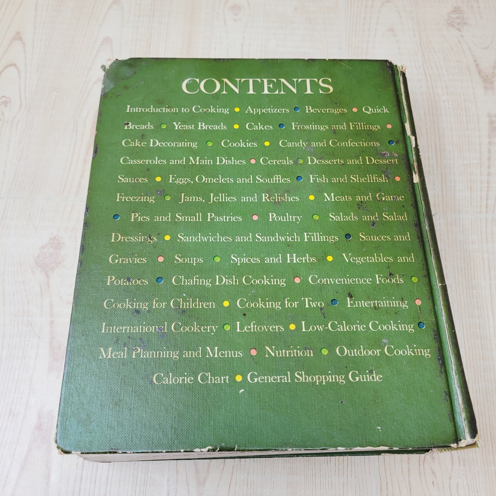 McCall’s Cook Book, 1963 Vintage Hardcover Green 5th Printing Random House