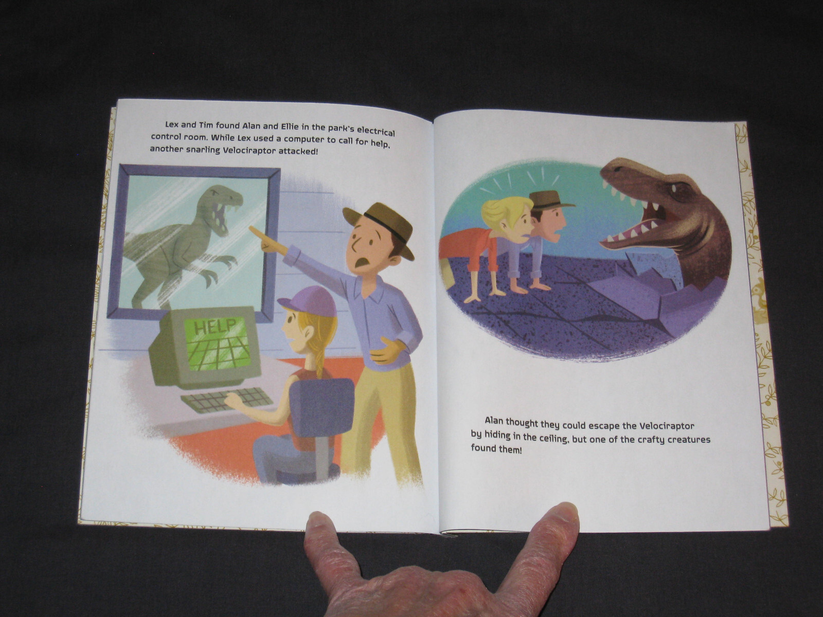 Little Golden Book Jurassic Park