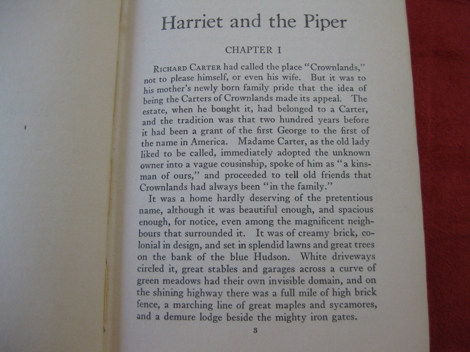 Harriet and the Piper by Kathleen Norris, Copyright 1920, 341 Pages