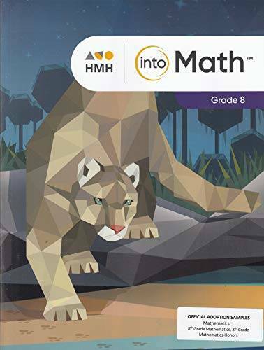 HMH: into Math Student workbook Grade 8 – Paperback By Juli Dixon – GOOD