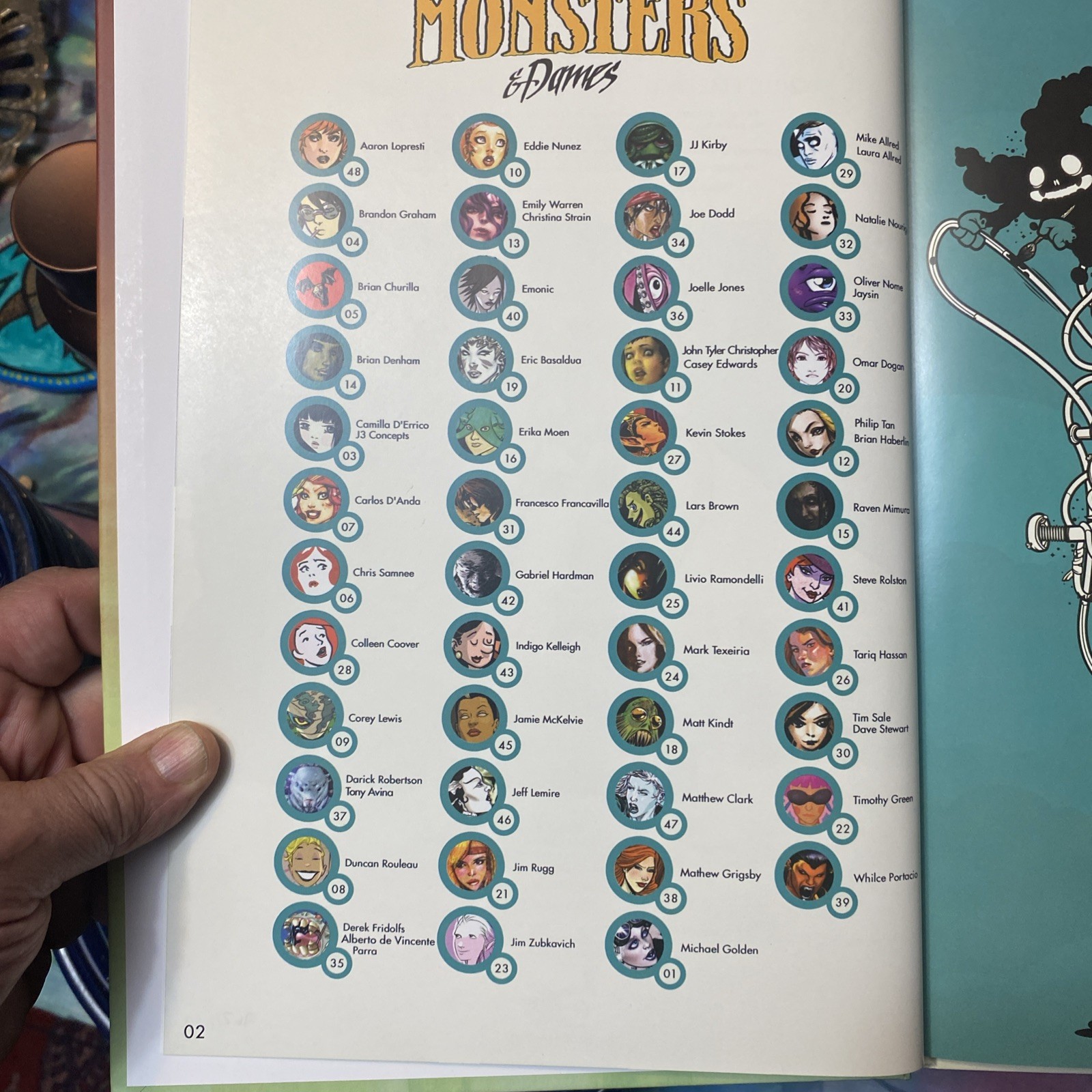 Monsters & Dames 2010 Emerald City Comicon Illustrated Fantasy Art Book