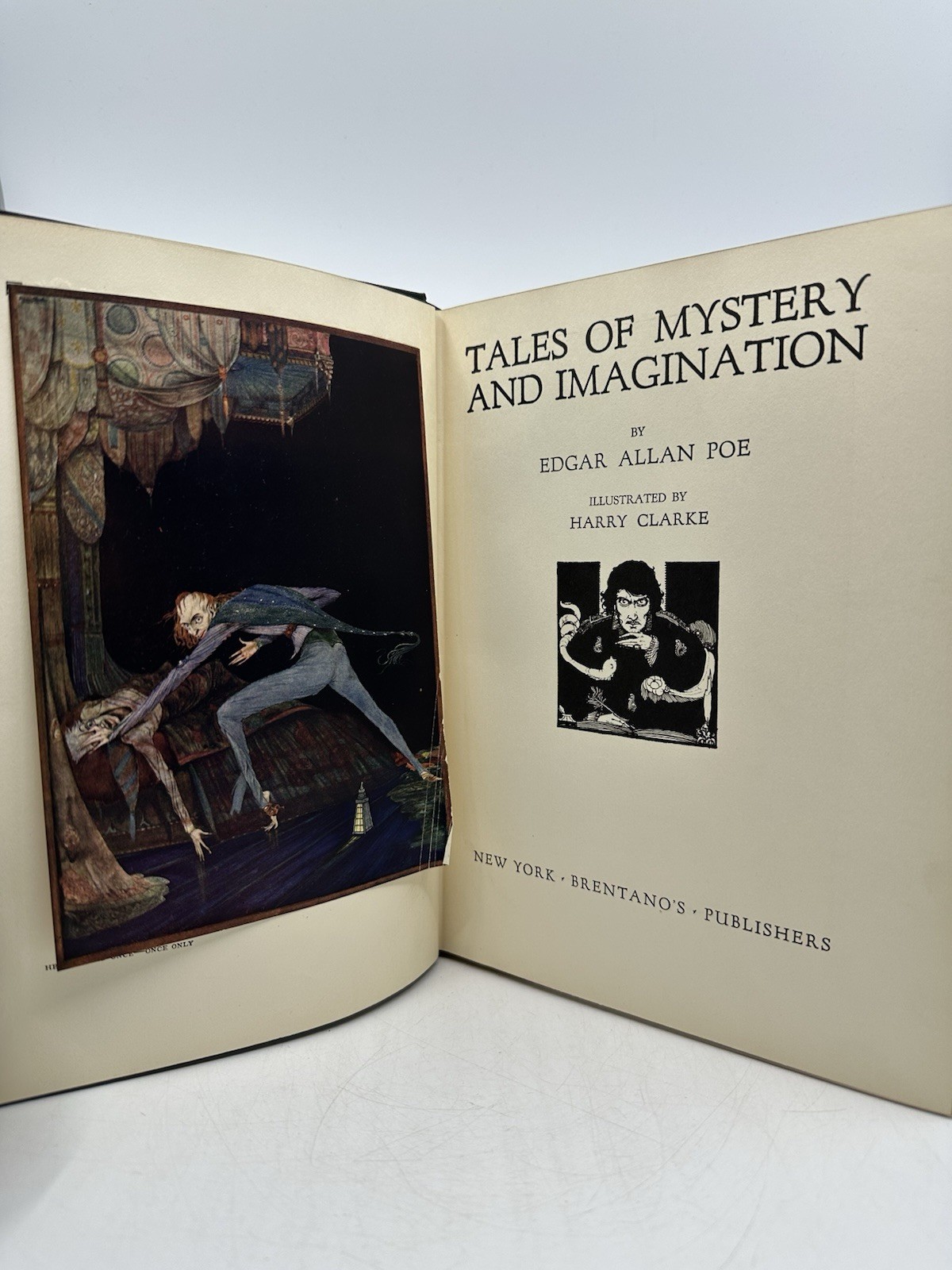 Limited Rare 1933 Tales of Mystery & Imagination Edgar Allan Poe Harry Clarke HC