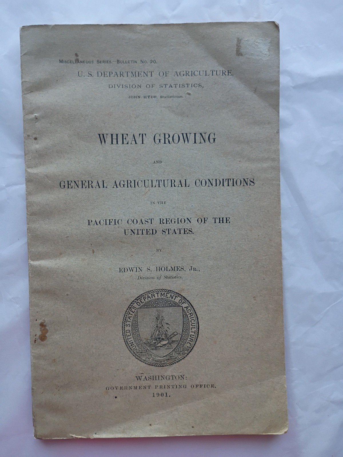 12 USDA Bulletins 1901-50 Farming, Crops, Baling Hay, Soil, Etc (993)