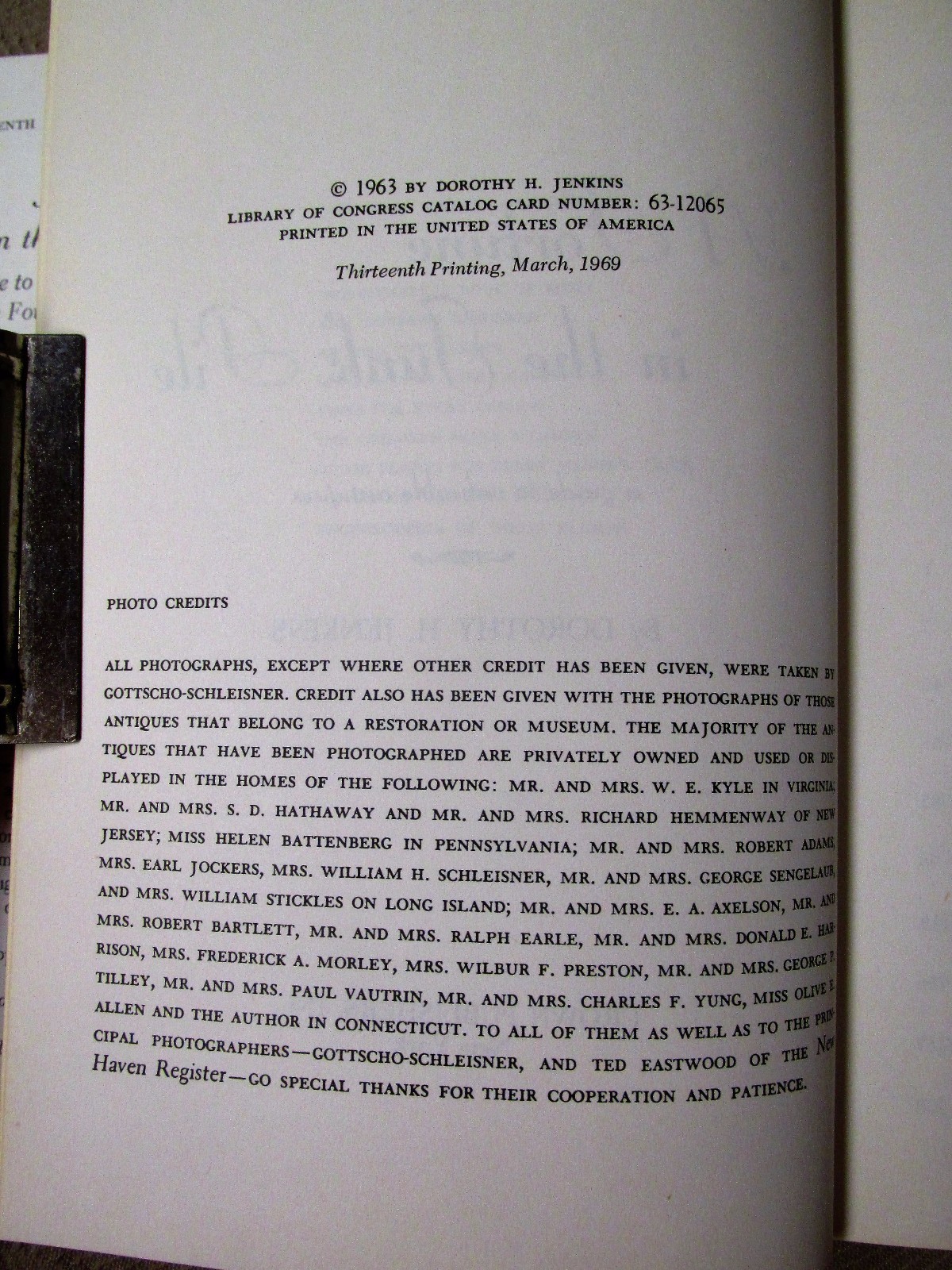A FORTUNE IN THE JUNK PILE Jenkins 1969 HC Book DJ 440-Pages Illustrated 1st Ed