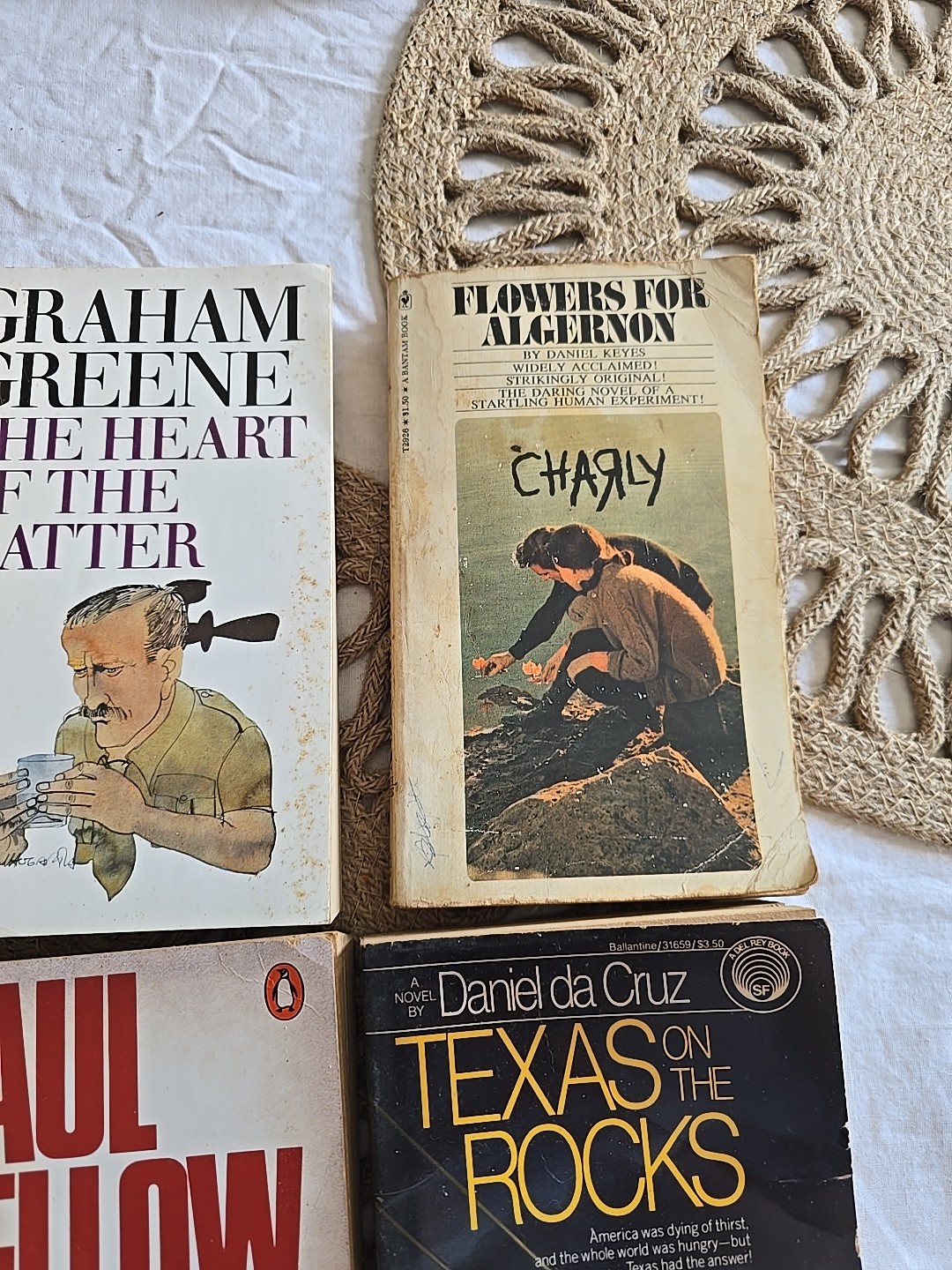 Lot of 6 Mixed Authors Literary Fiction Science Fiction Paperback Novel Books