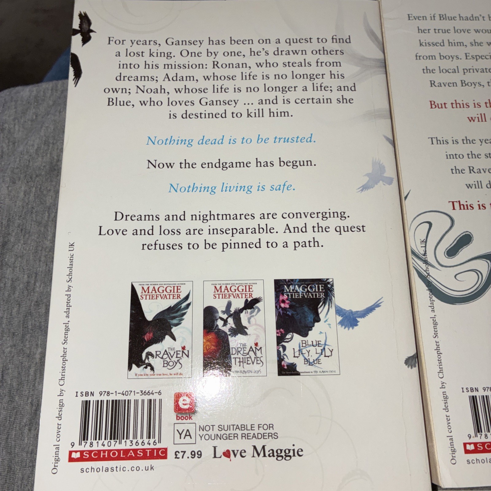 Maggie Stiefvater Raven Cycle Series Lot Of 4 Books YA Fantasy Paperback