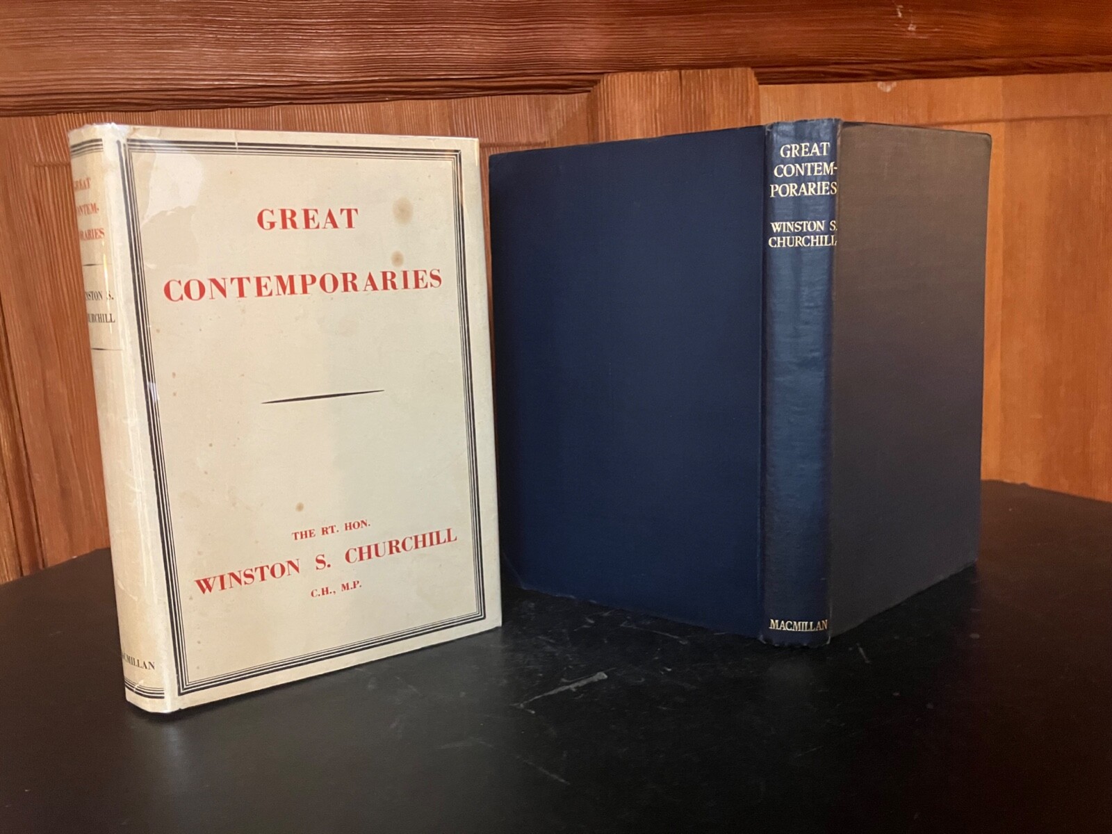 Winston S Churchill / Great Contemporaries 1942 Wartime Production