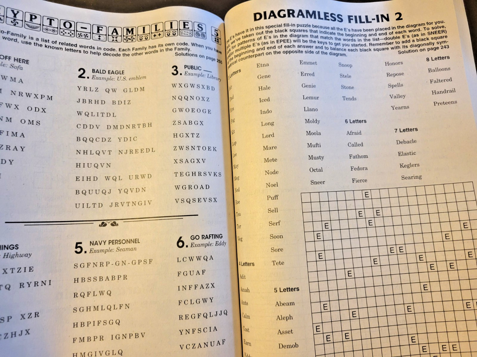 Classic Variety Puzzles Plus Crosswords – 256 Page Jumbo Special – by PENNYPRESS